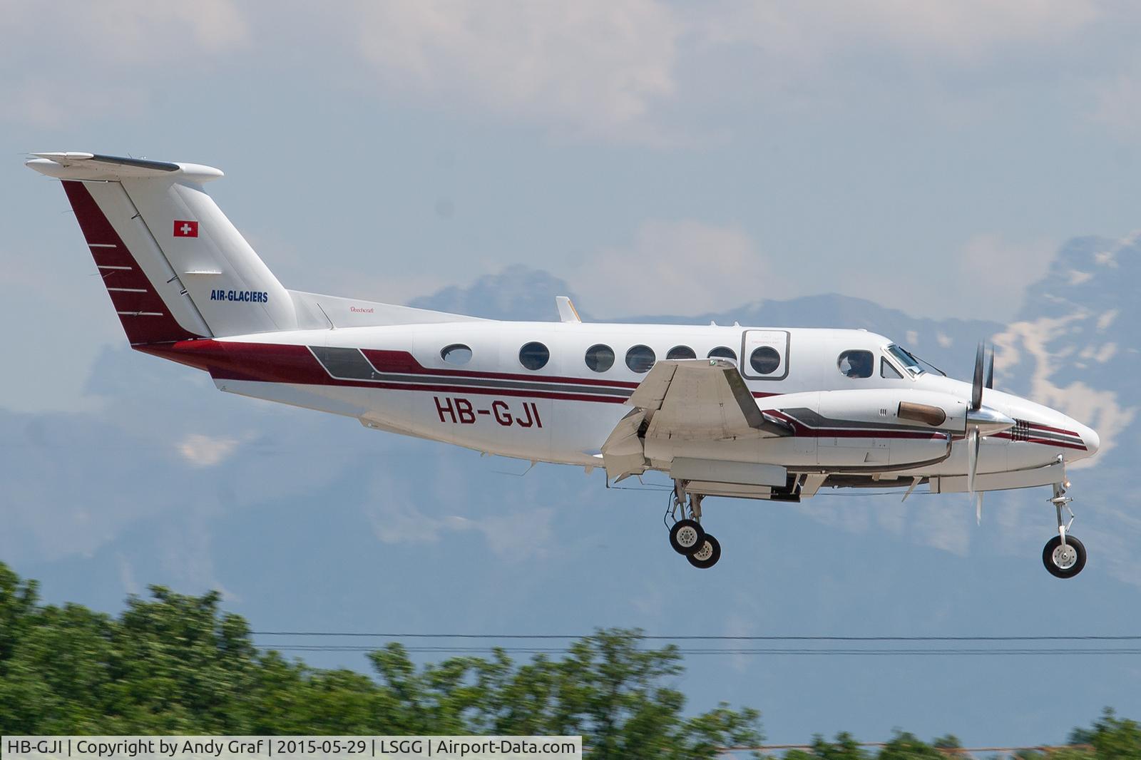 HB-GJI, 1979 Beech 200 Super King Air C/N BB-451, Untitled Beech 200