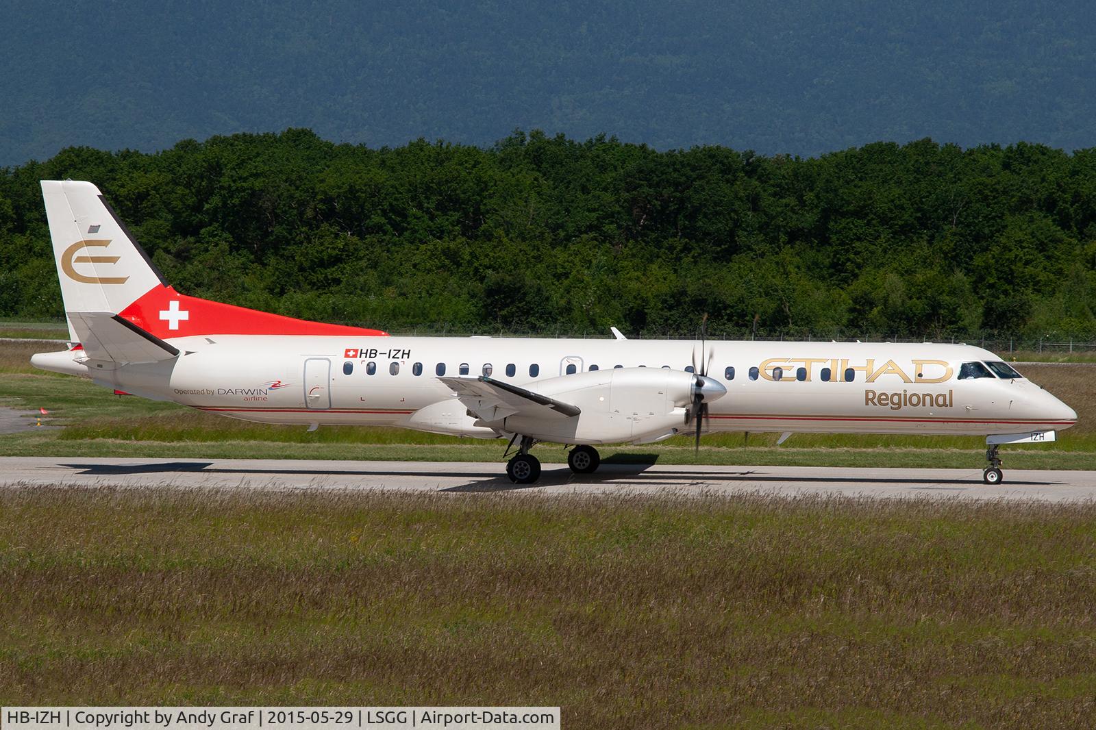 HB-IZH, 1994 Saab 2000 C/N 2000-011, Ethiad Regional S2000