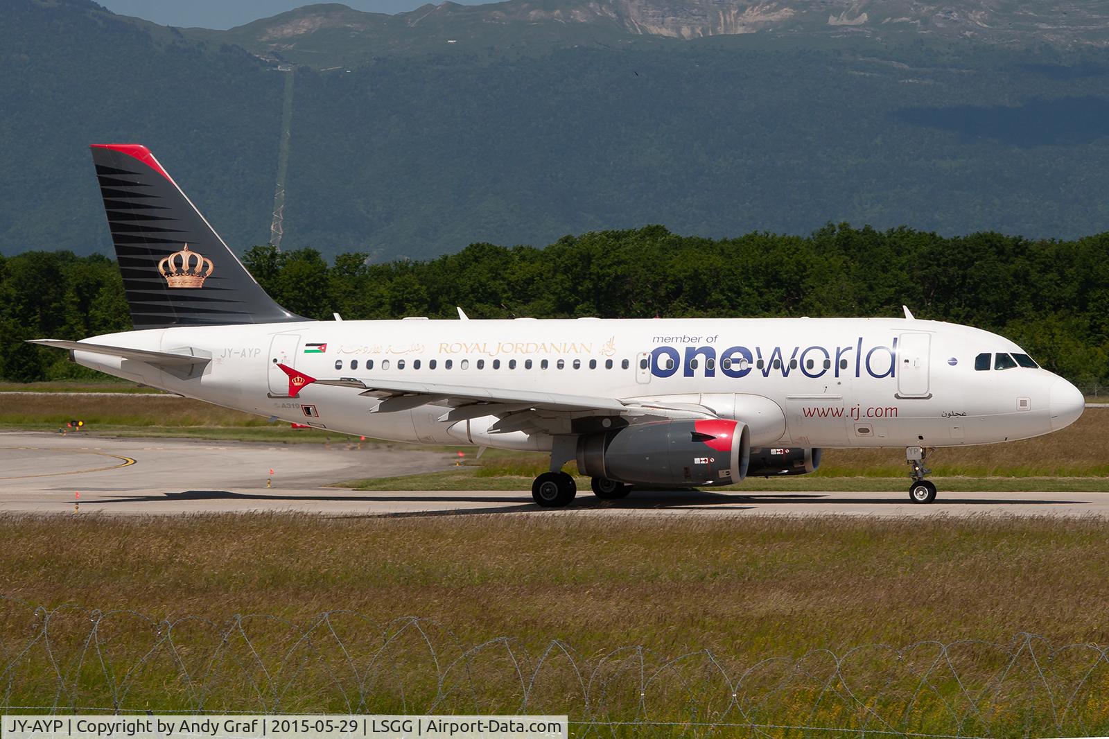 JY-AYP, 2009 Airbus A319-132 C/N 3832, Royal Jordanian A319