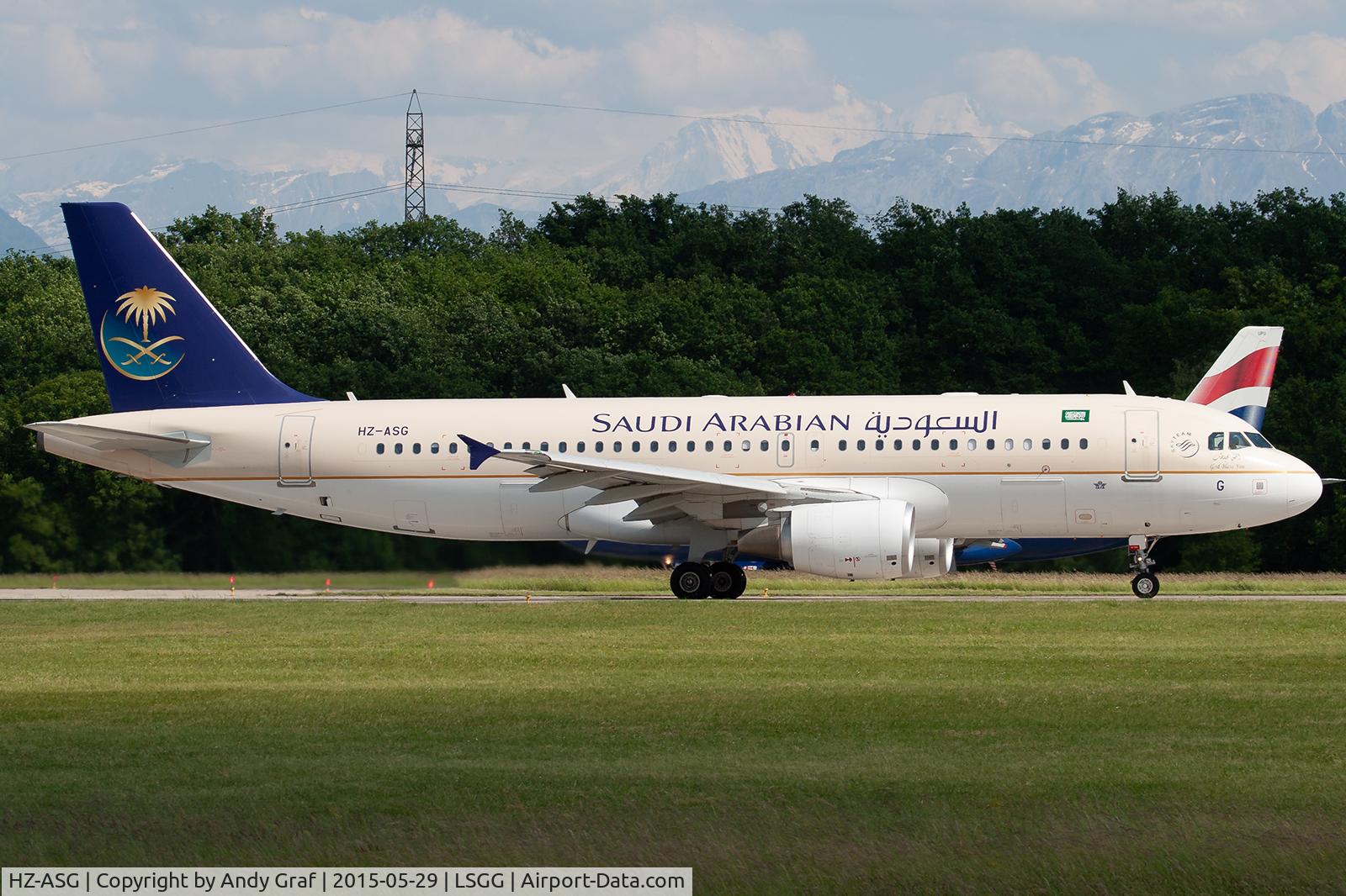HZ-ASG, 2012 Airbus A320-214 C/N 5223, Saudi Arabian A320