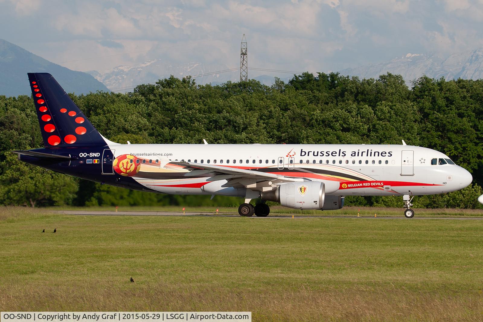 OO-SND, 2002 Airbus A320-214 C/N 1838, Brussel Airlines A320
