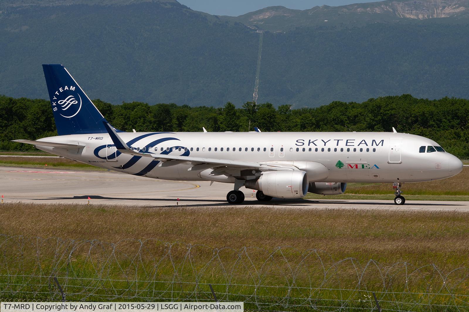 T7-MRD, 2013 Airbus A320-214 C/N 5746, MEA A320