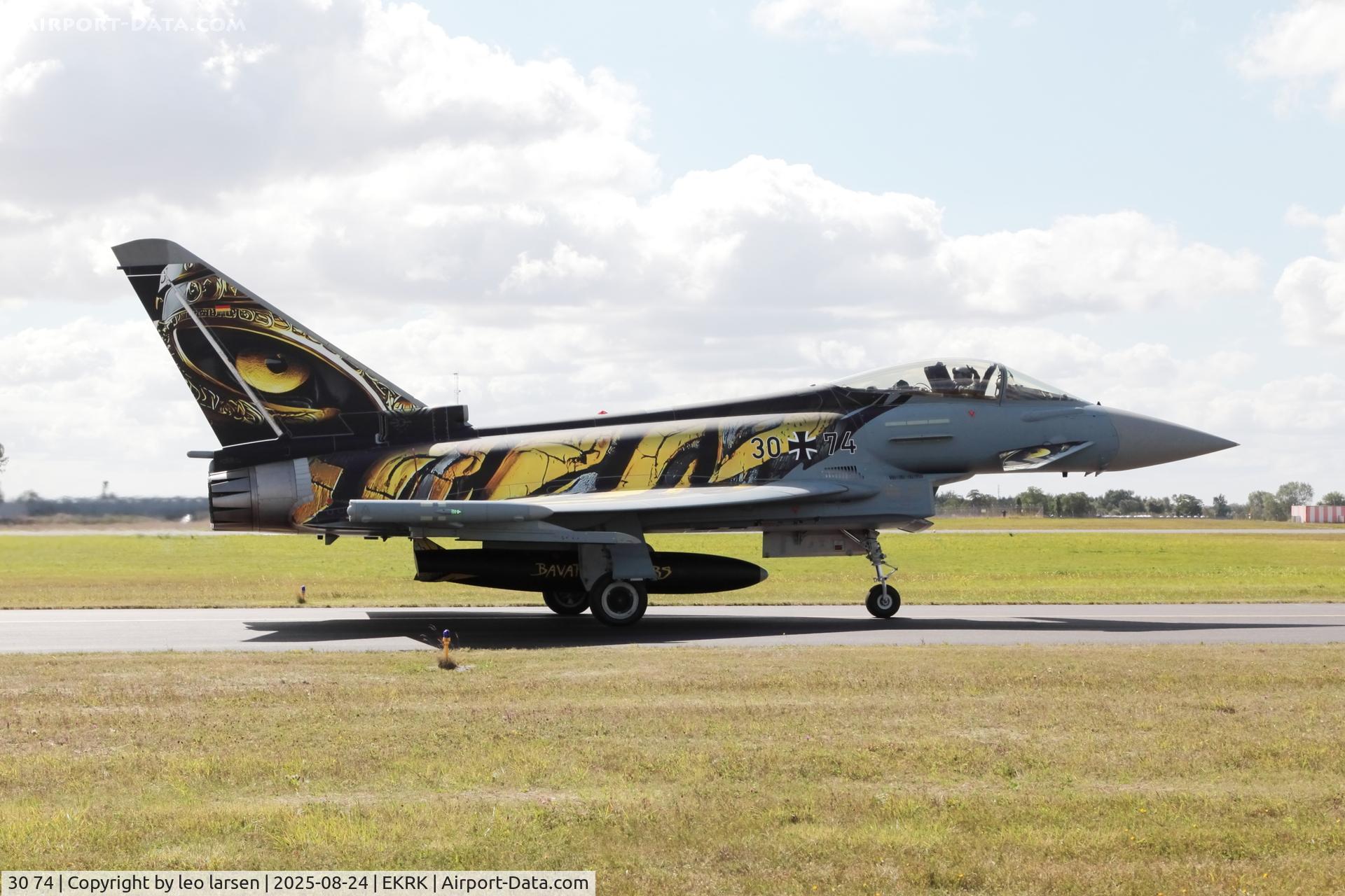 30 74, 2014 Eurofighter EF-2000 Typhoon C/N GS055, Roskilde Air Show 24.8.2025