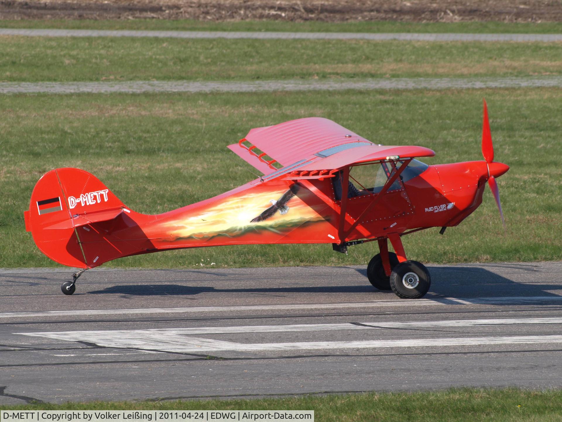 D-METT, 1996 Avid Aircraft Flyer Mark IV C/N 1153D, take off