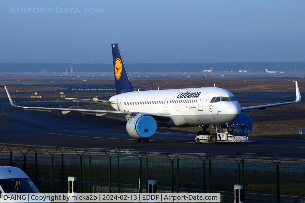 D-AING, 2017 Airbus A320-271N C/N 7588, Taxiing