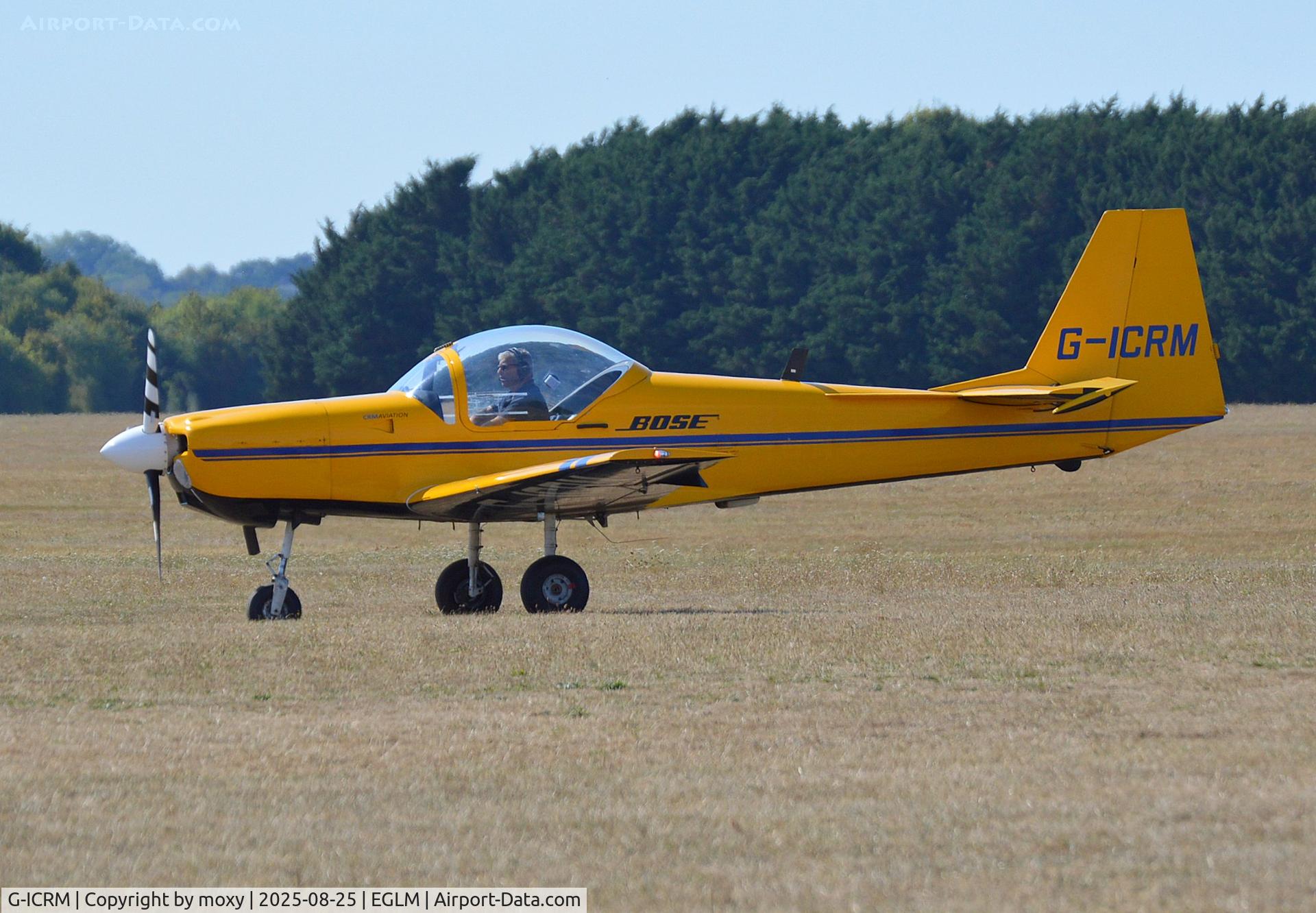 G-ICRM, 1988 Slingsby T-67M-200 Firefly C/N 2060, Slingsby T-67M-200 Firefly at White Waltham.