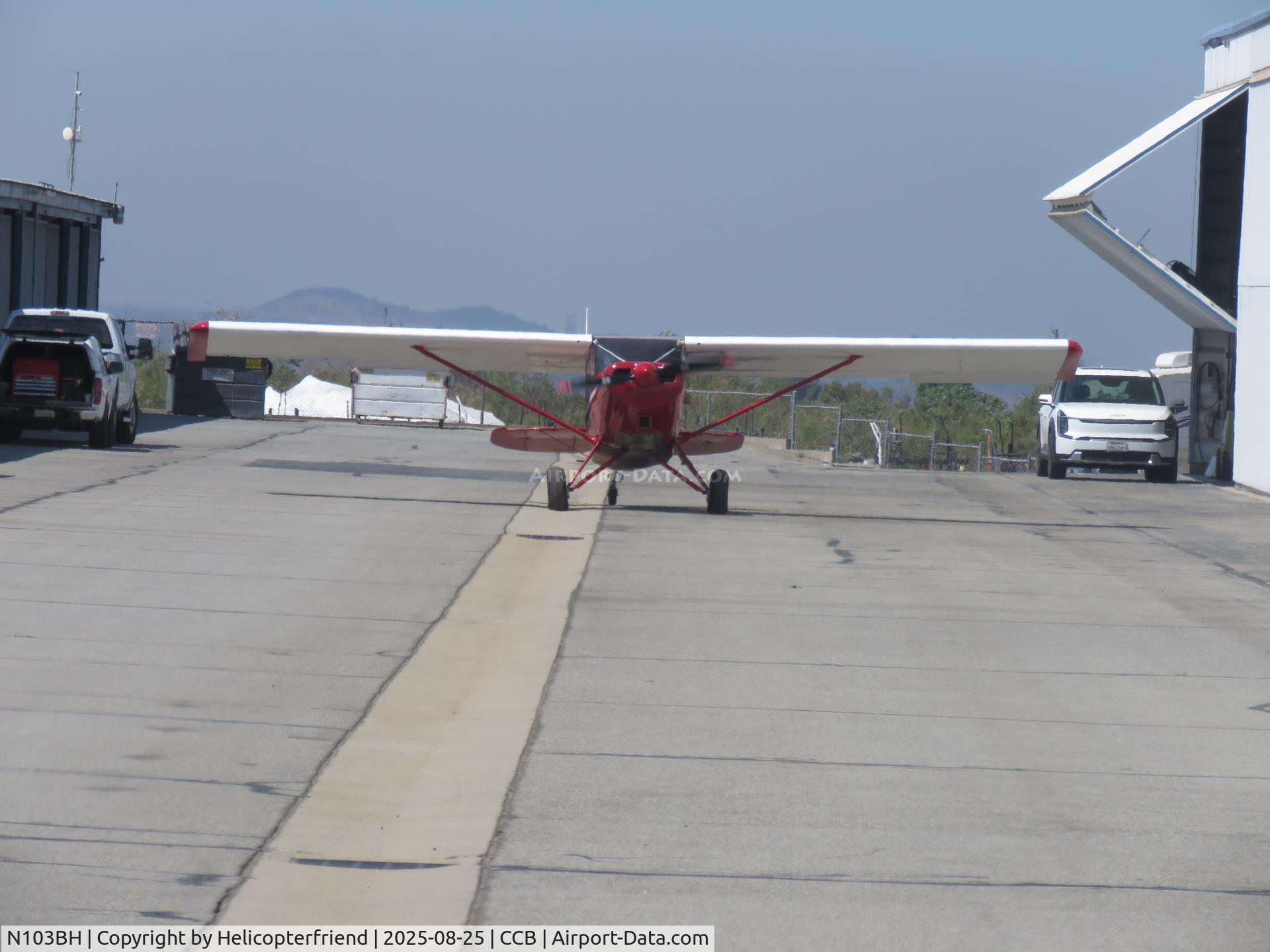 N103BH, 2021 Avipro Bearhawk Companion C/N 3C-5C/6C-1613C, Getting ready to taxi