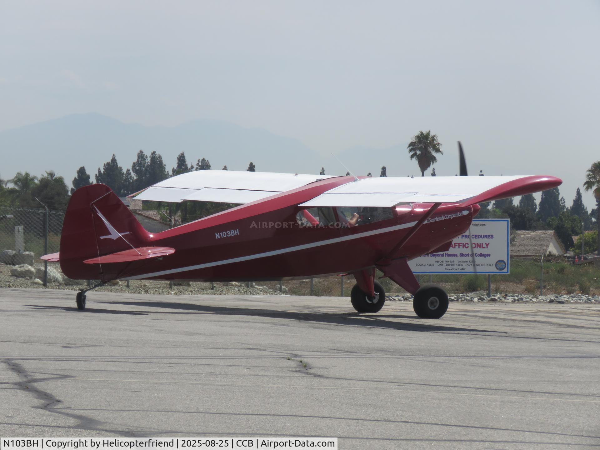 N103BH, 2021 Avipro Bearhawk Companion C/N 3C-5C/6C-1613C, Holding short of runway