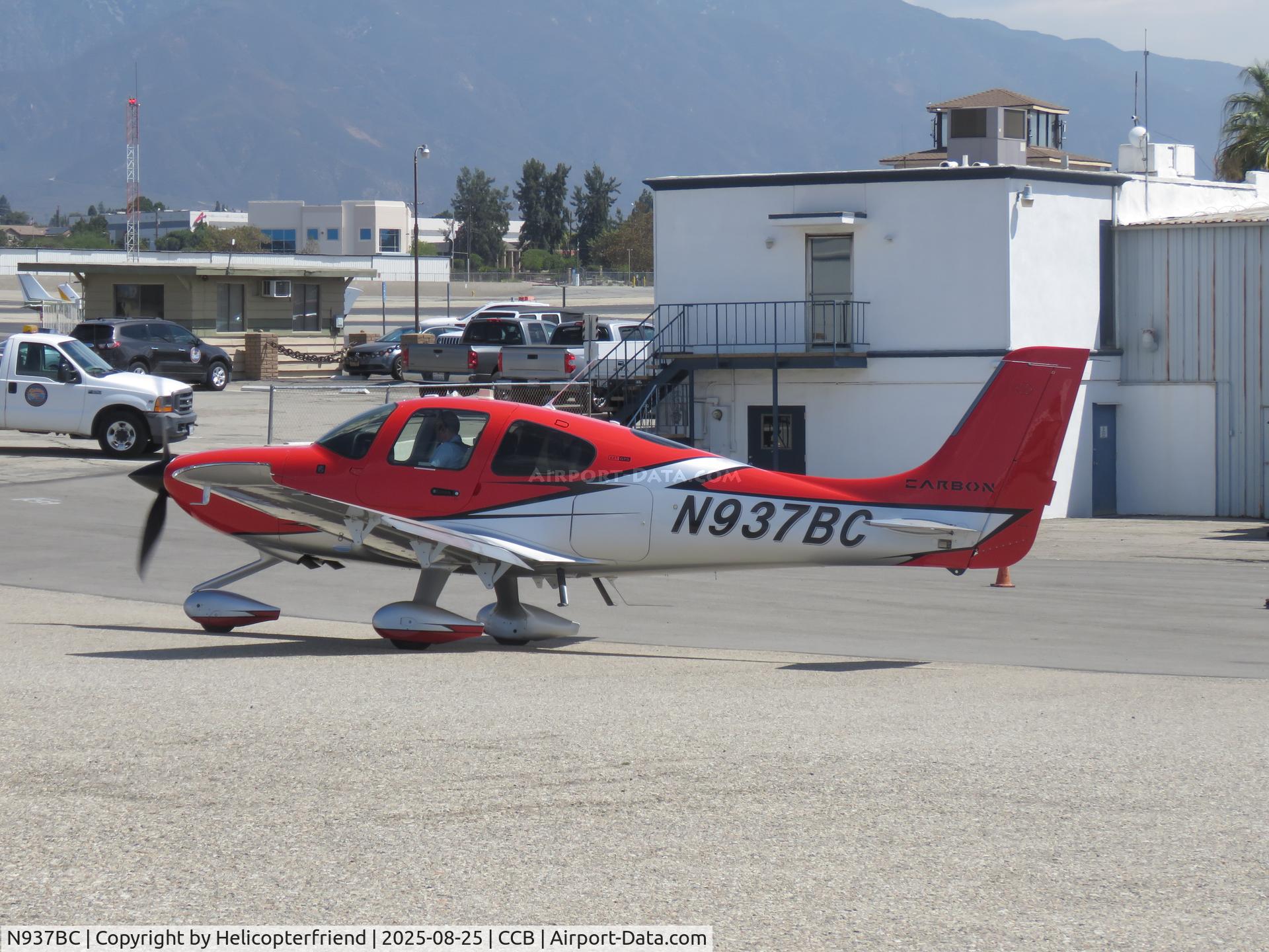 N937BC, 2021 Cirrus SR22T C/N 2334, Getting ready to taxi