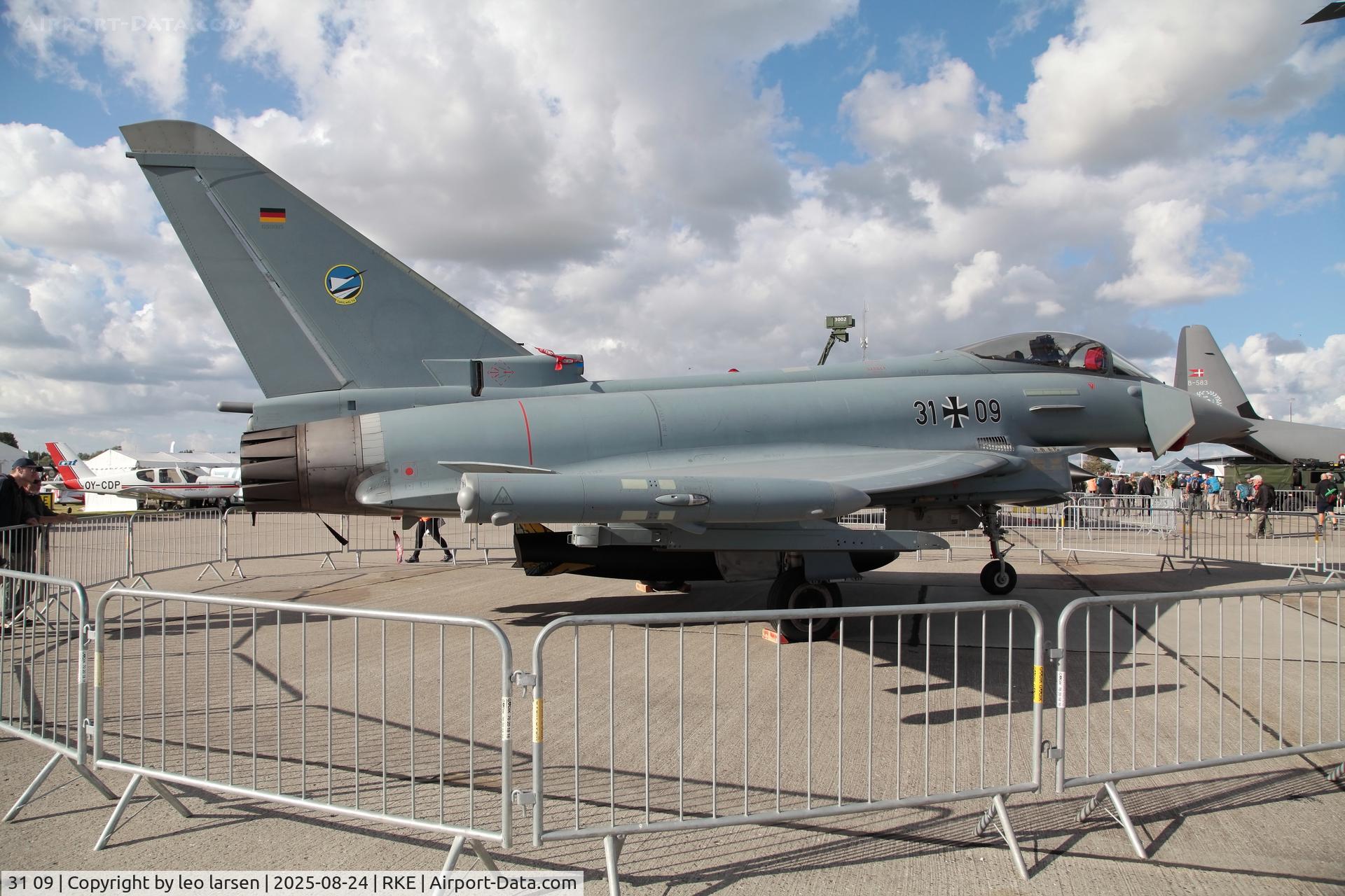 31 09, Eurofighter EF-2000 Typhoon S C/N GS085, Roskilde Air Show 24.8.2025