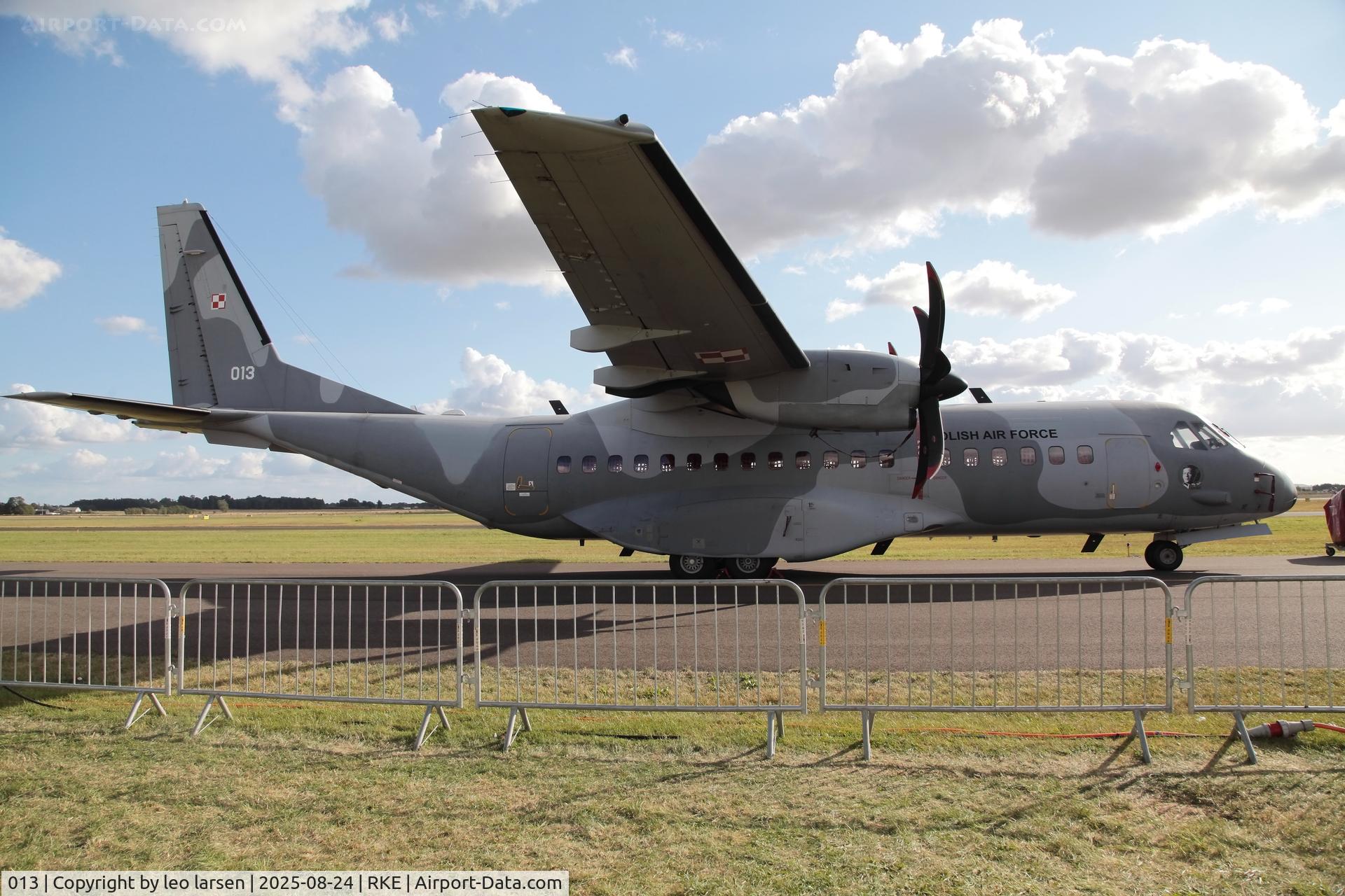 013, CASA C-295M C/N S-013, Roskilde Air Show 24.8.2025