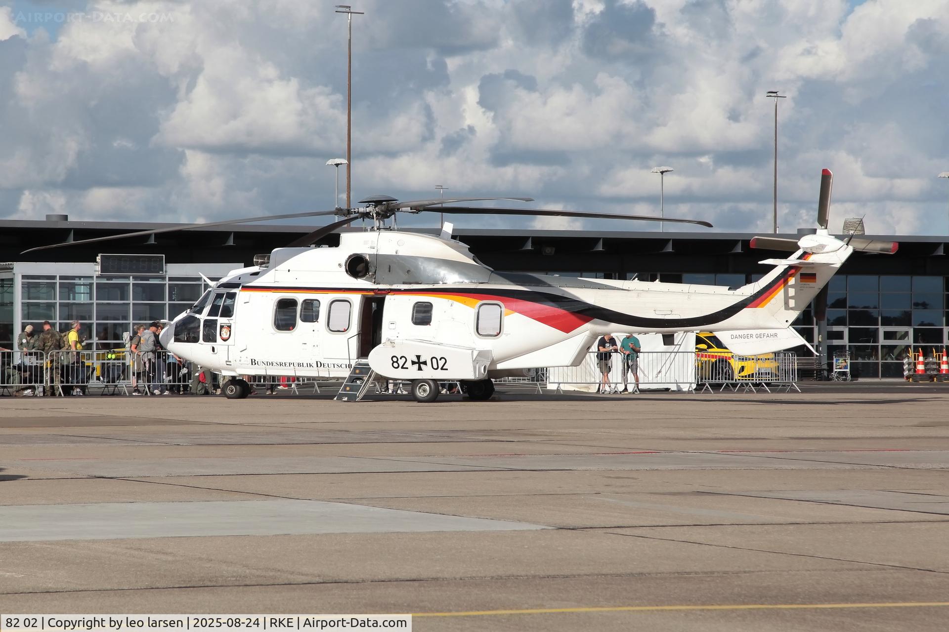 82 02, Eurocopter AS-532U2 Cougar C/N 2452, Roskilde Airshow 24.8.2025