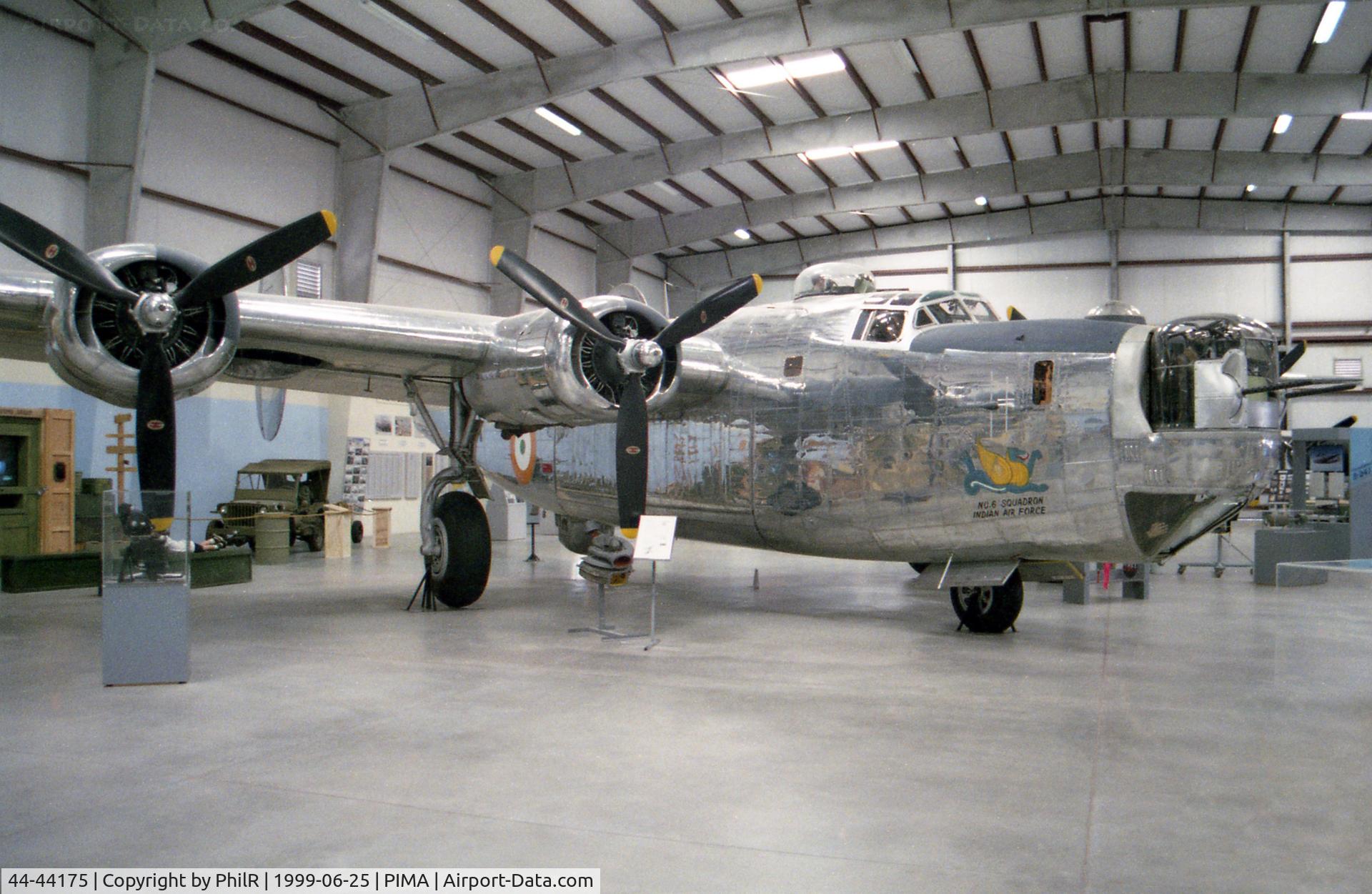 44-44175, Consolidated B-24J Liberator C/N 1470, HE877 (44-44175, KH304) 1944 Consolidated B-24J Liberator Indian Air Force Pima 25.06.99