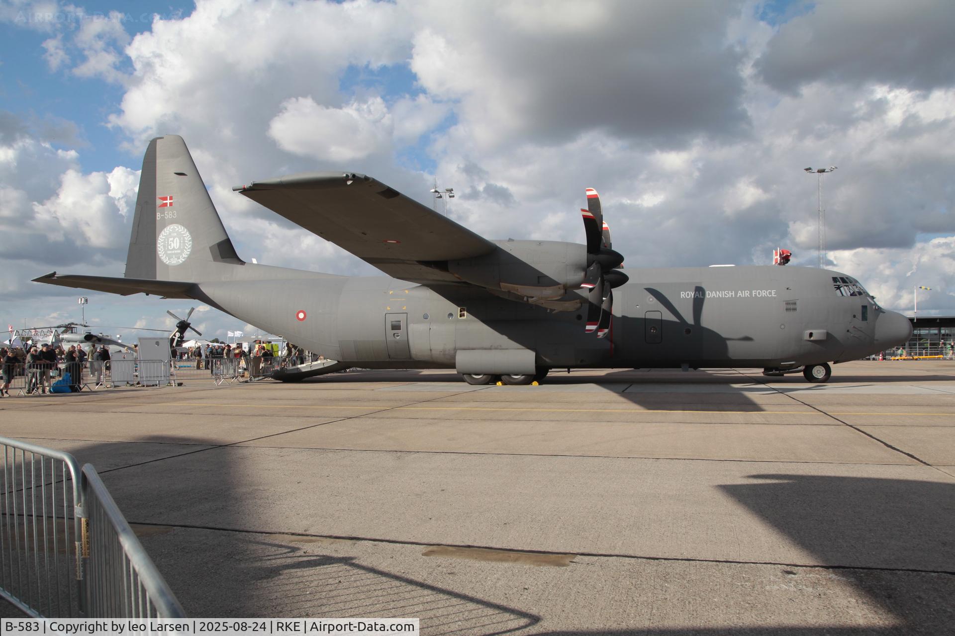 B-583, 2004 Lockheed Martin C-130J-30 Super Hercules C/N 382-5583, Roskilde Airshow 24.8.2025