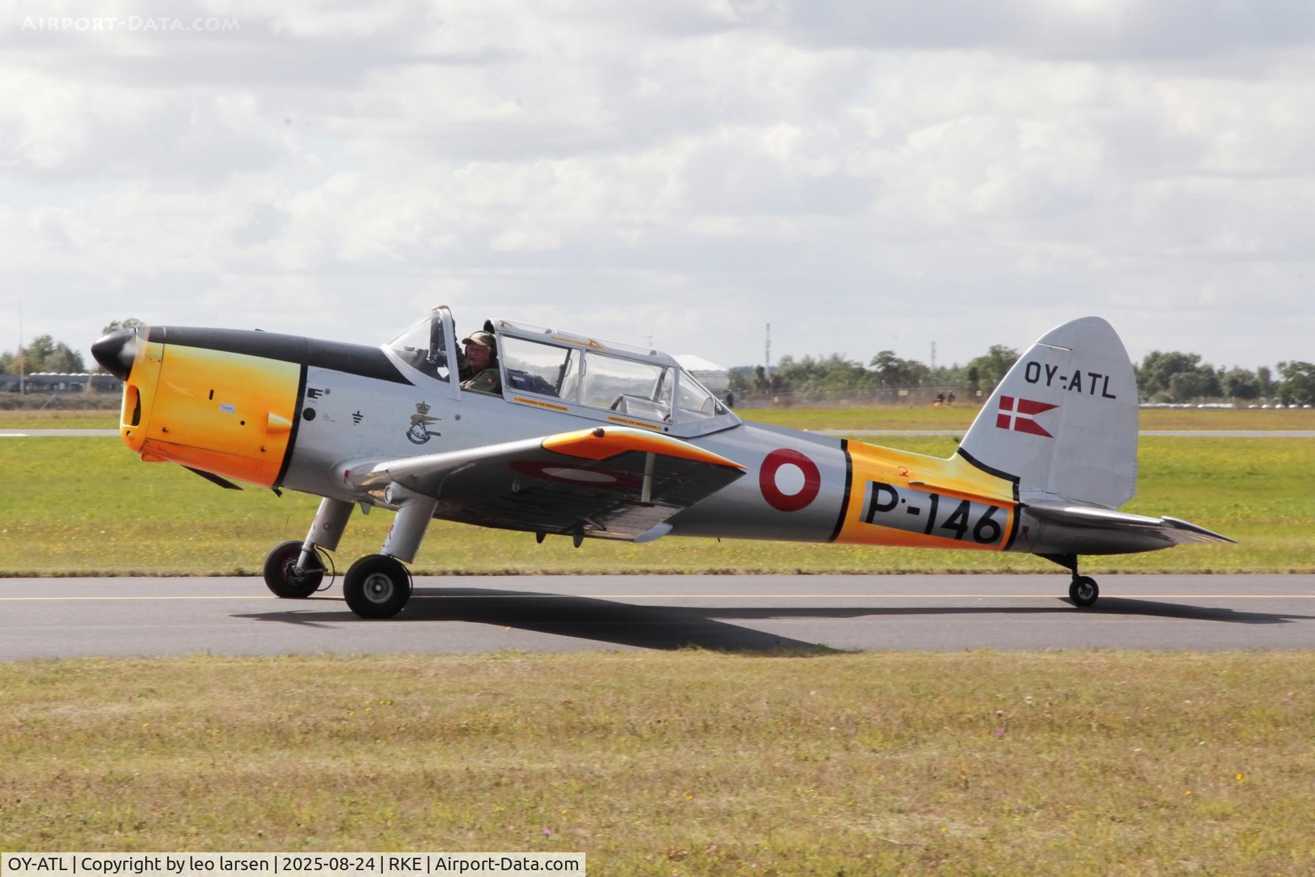 OY-ATL, 1953 De Havilland DHC-1 Chipmunk 22 C/N C1/0897, Roskilde Airshow 24.8.2025