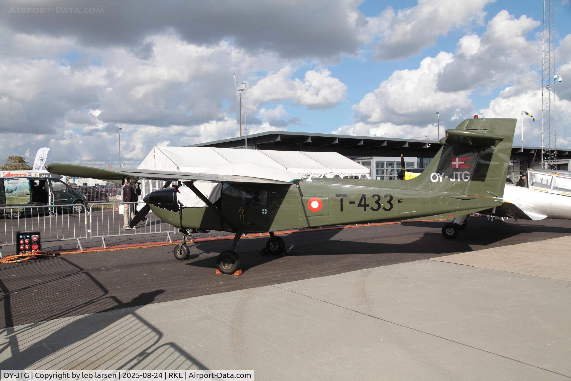 OY-JTG, 2001 Saab MFI-15-200A Safari C/N 825-1041, Roskilde Airshow 24.8.2025