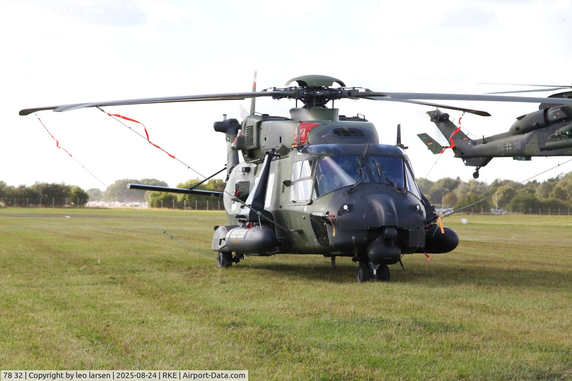 78 32, NHI NH-90 Caiman C/N TGEA32, Roskilde Airshow 24.8.2025