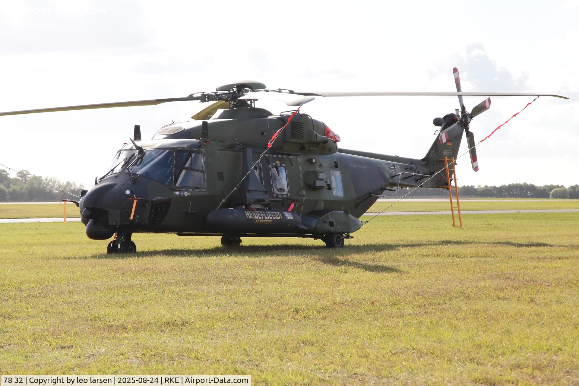 78 32, NHI NH-90 Caiman C/N TGEA32, Roskilde Airshow 24.8.2025