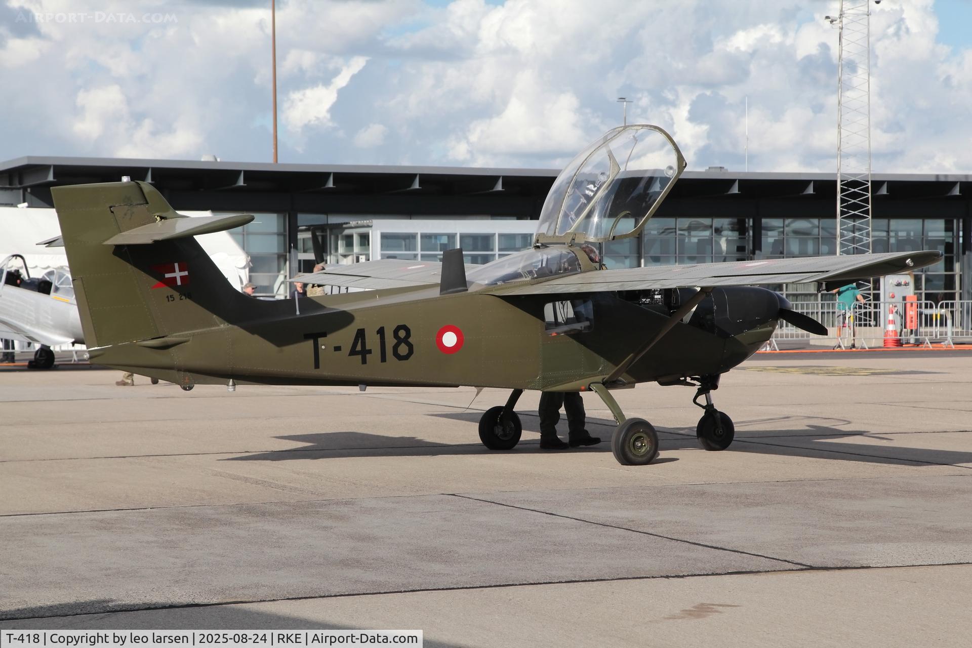 T-418, Saab T-17 Supporter C/N 15-218, Roskilde Airshow 24.8.2025