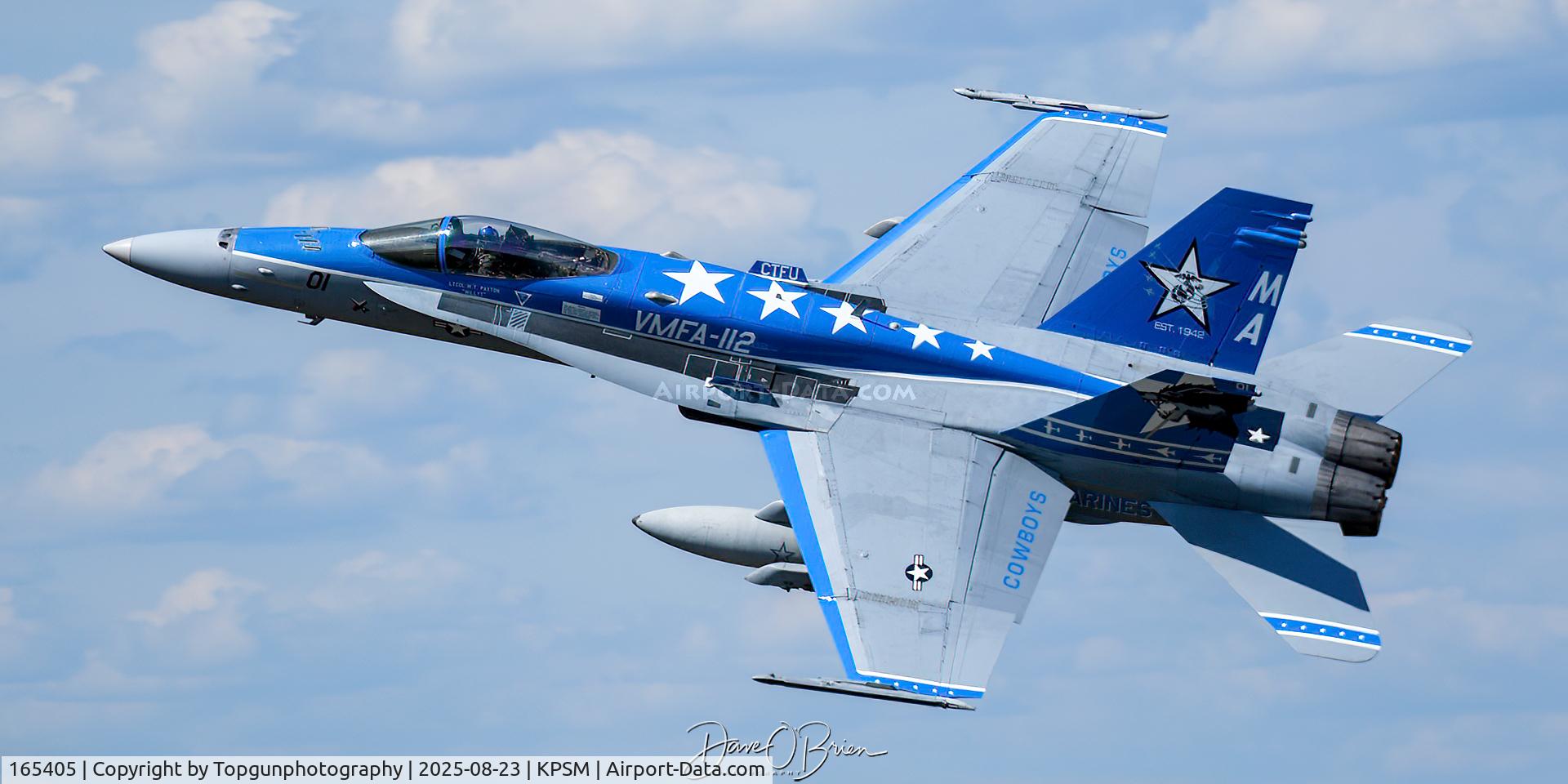 165405, McDonnell Douglas F/A-18C Hornet C/N 1436/C462, COWBOY12