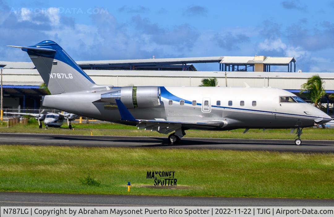 N787LG, 2005 Bombardier Challenger 604 (CL-600-2B16) C/N 5626, Arrive from the islands