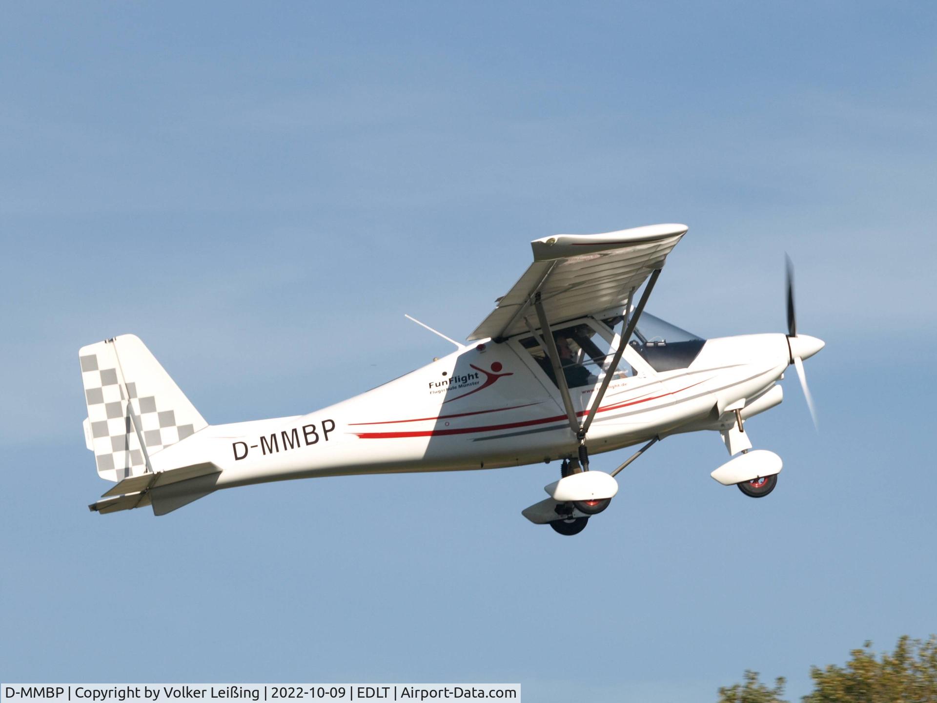 D-MMBP, 2021 Comco  Ikarus C42B C/N 0603-3799, take off