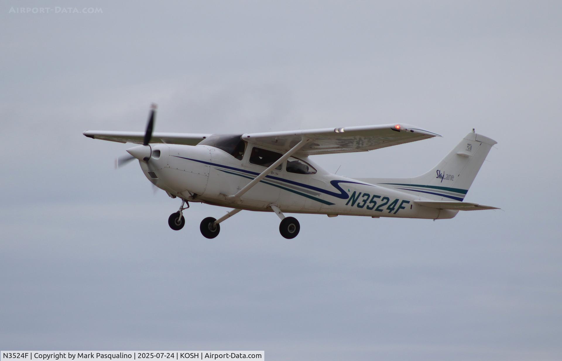 N3524F, 2001 Cessna 182T Skylane C/N 18280975, Cessna 182T