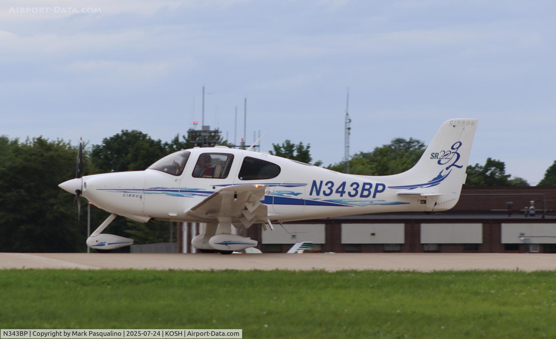 N343BP, 2007 Cirrus SR22 G2 C/N 2340, Cirrus SR22 G2
