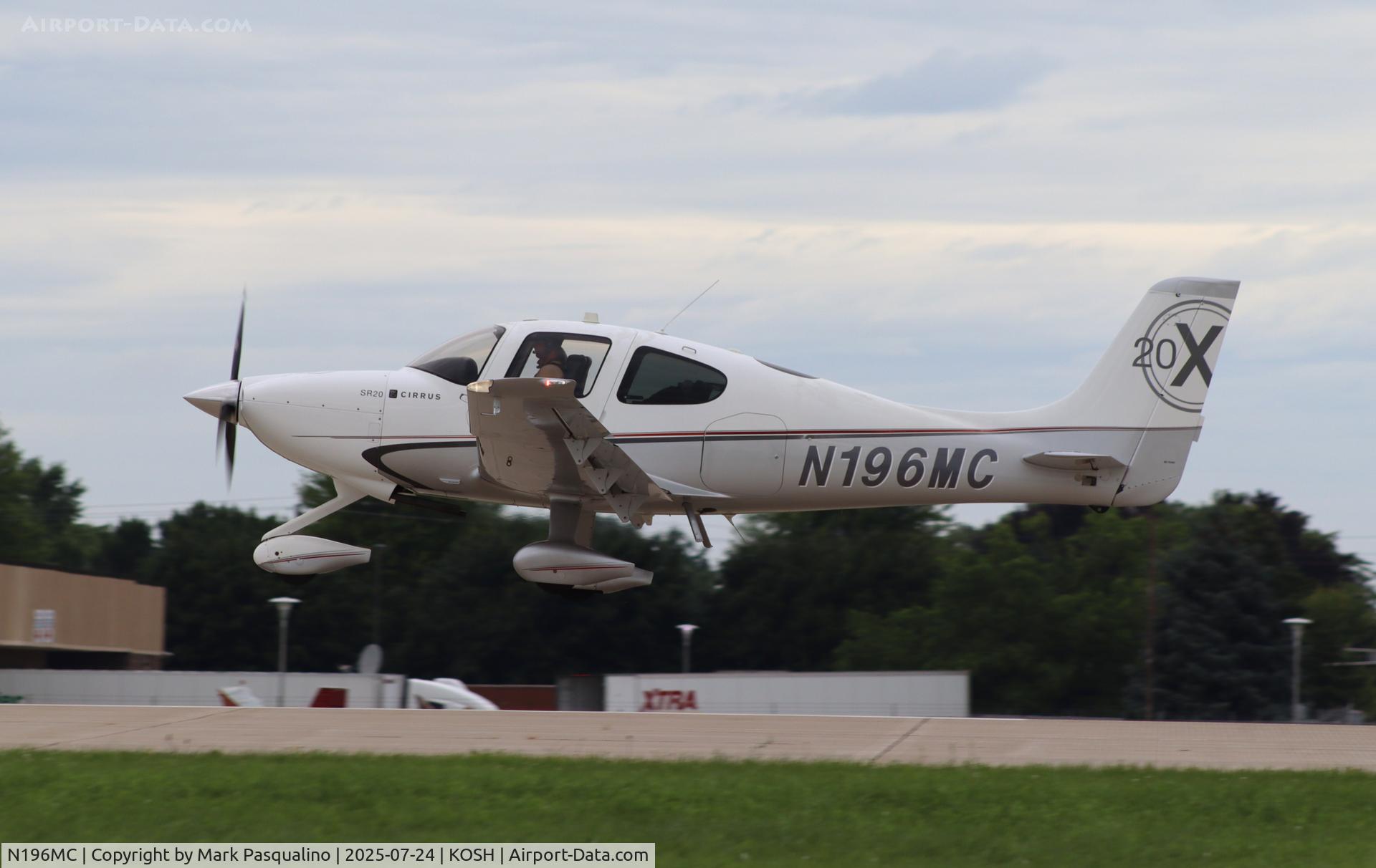 N196MC, Cirrus SR20 X C/N 2071, Cirrus SR20 X