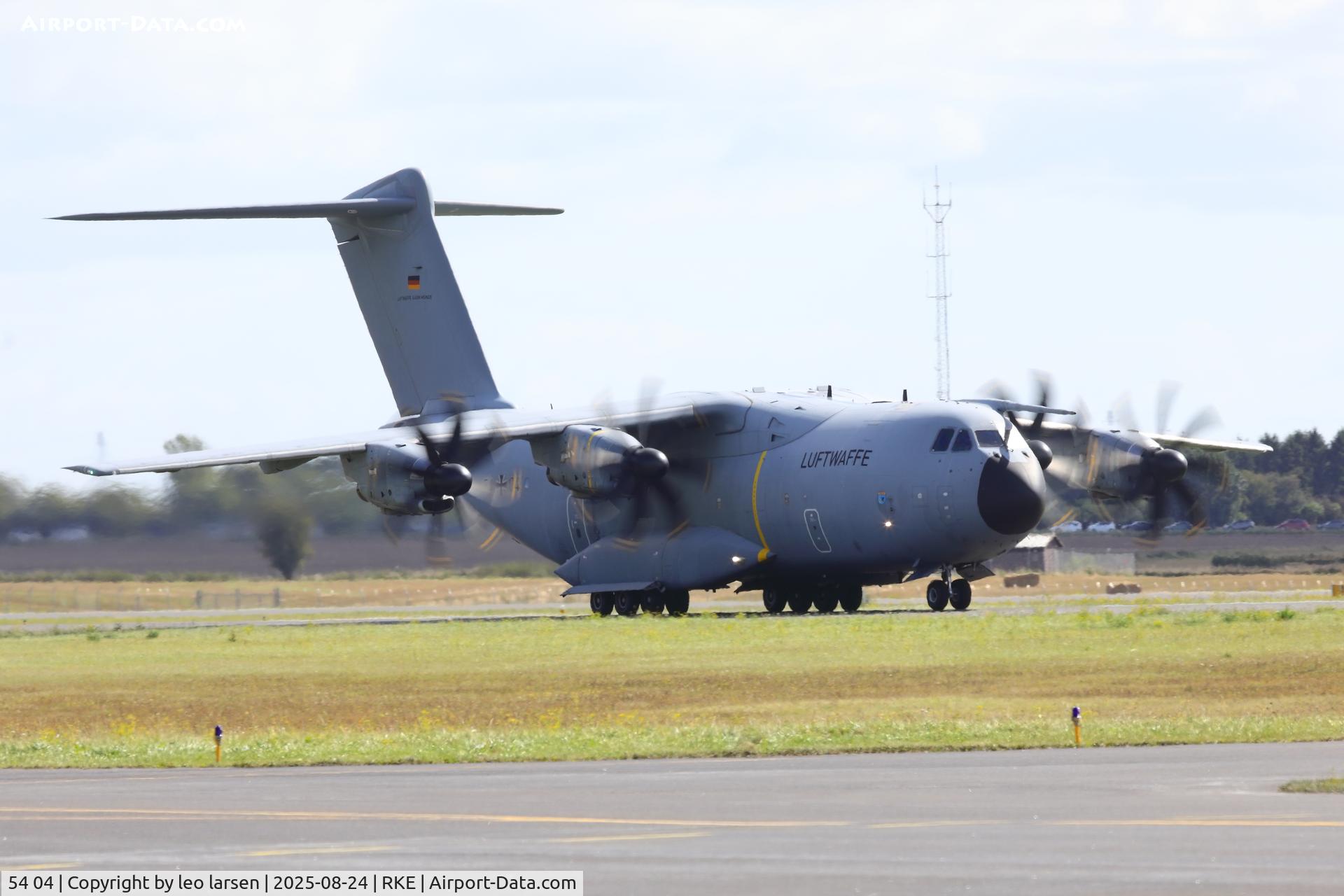 54 04, 2016 Airbus A400M Atlas C/N 035, Roskilde Air Show 24.8.2025