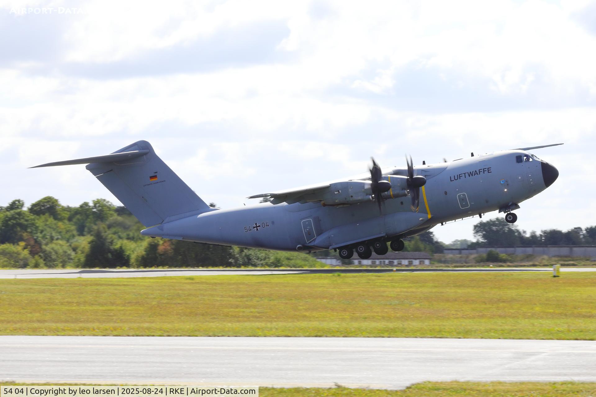 54 04, 2016 Airbus A400M Atlas C/N 035, Roskilde Air Show 24.8.2025