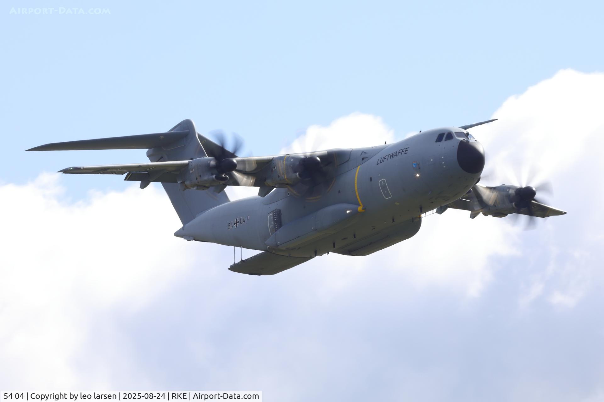 54 04, 2016 Airbus A400M Atlas C/N 035, Roskilde Air Show 24.8.2025