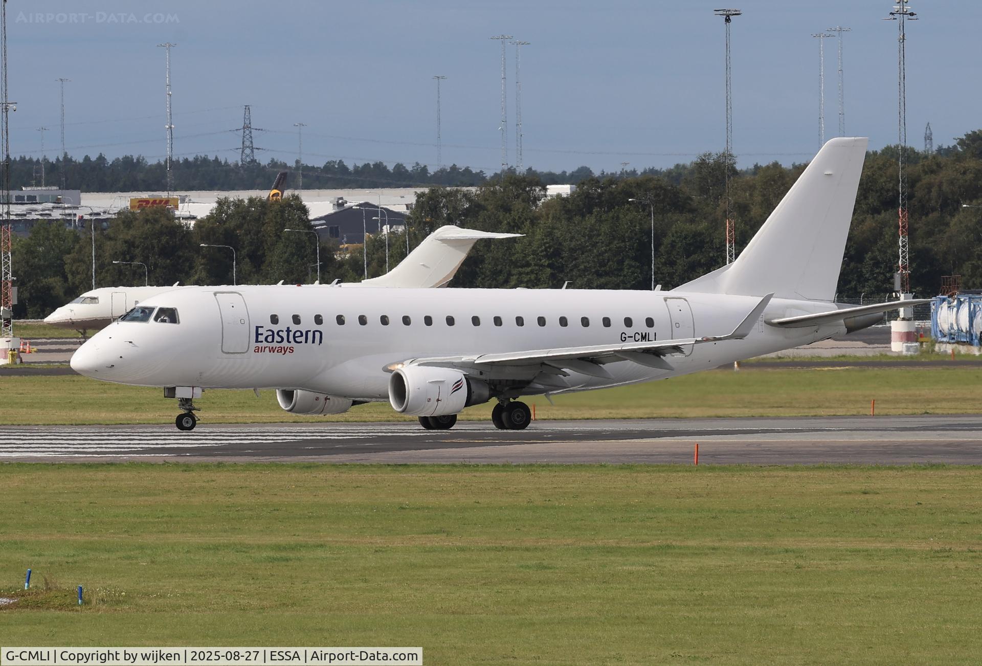 G-CMLI, 2005 Embraer 170LR (ERJ-170-100LR) C/N 17000093, Rwy 19L
