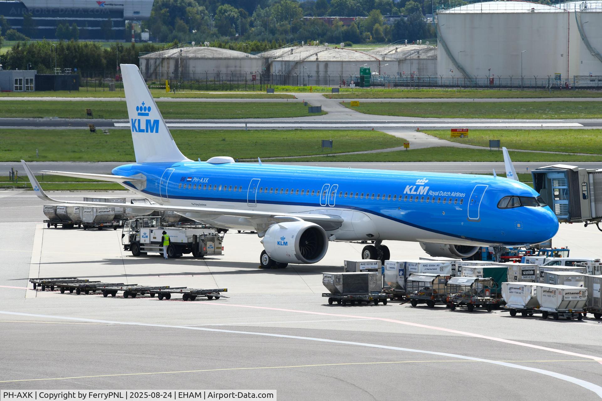 PH-AXK, 2025 Airbus A321-252NX C/N 12664, Brand new KLM A321N