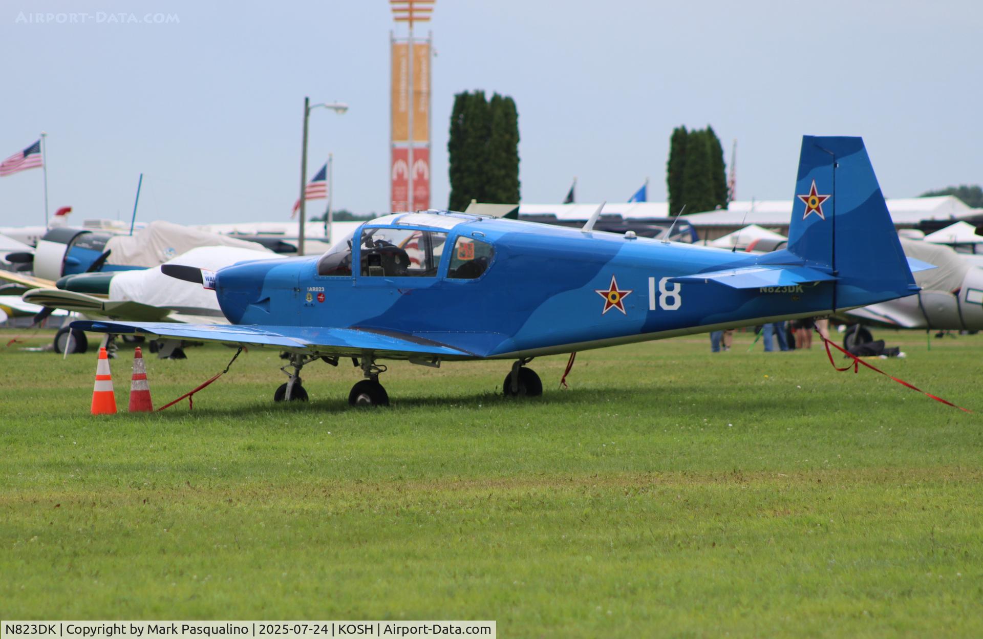 N823DK, 1975 IAR IAR-823 C/N 17, IAR-823