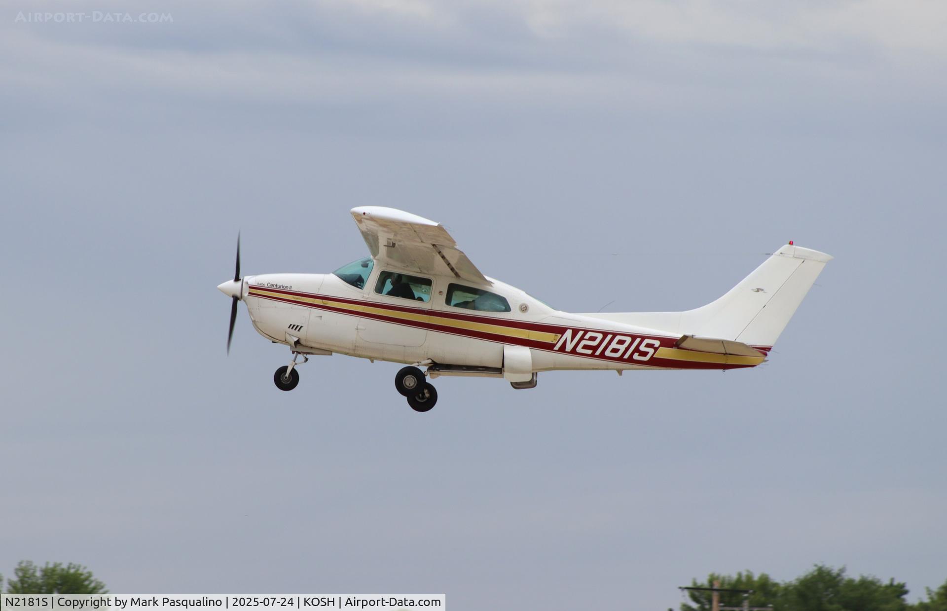N2181S, 1975 Cessna T210L Turbo Centurion C/N 21061142, Cessna T210L