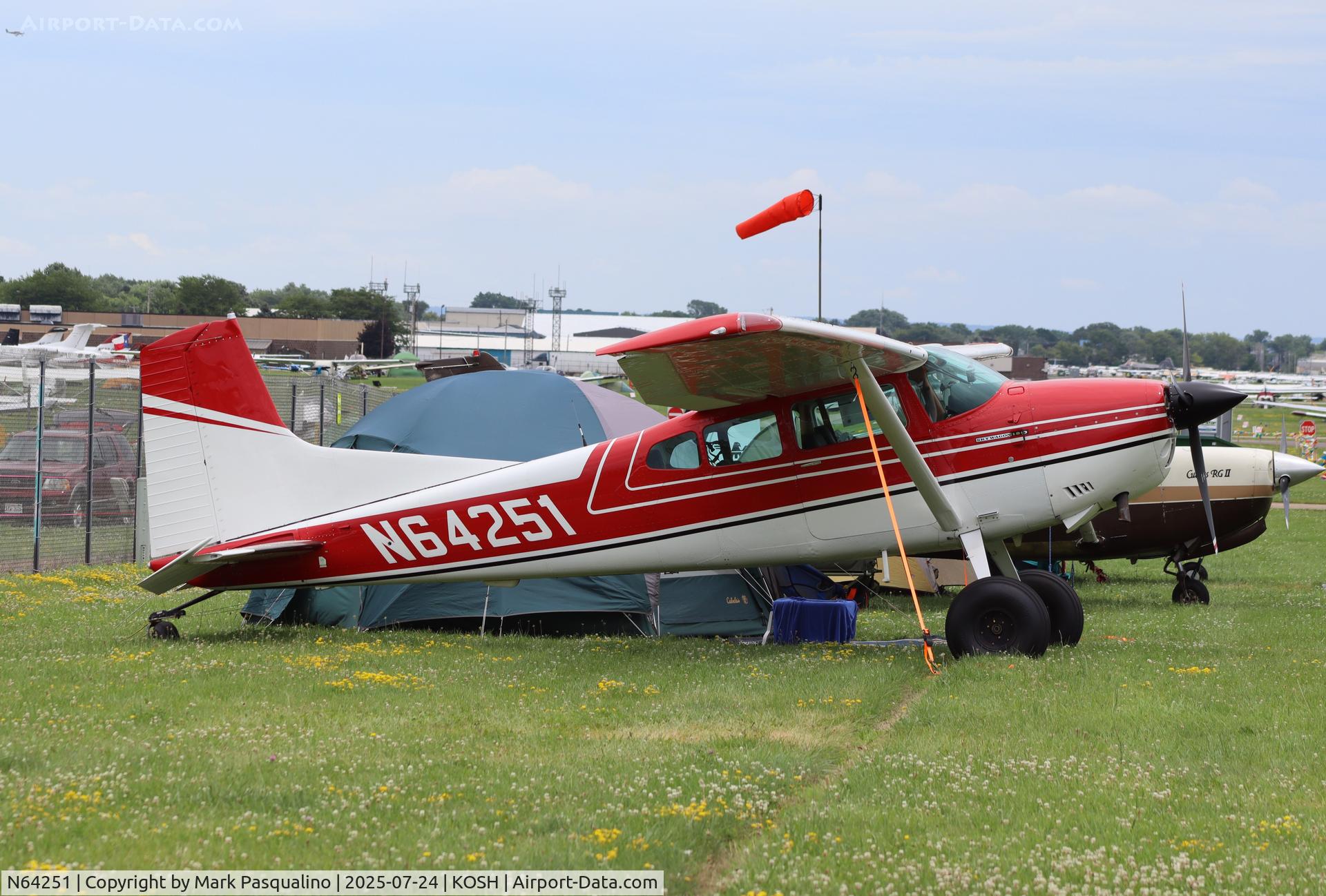N64251, 1977 Cessna 180K Skywagon C/N 18052886, Cessna 180K