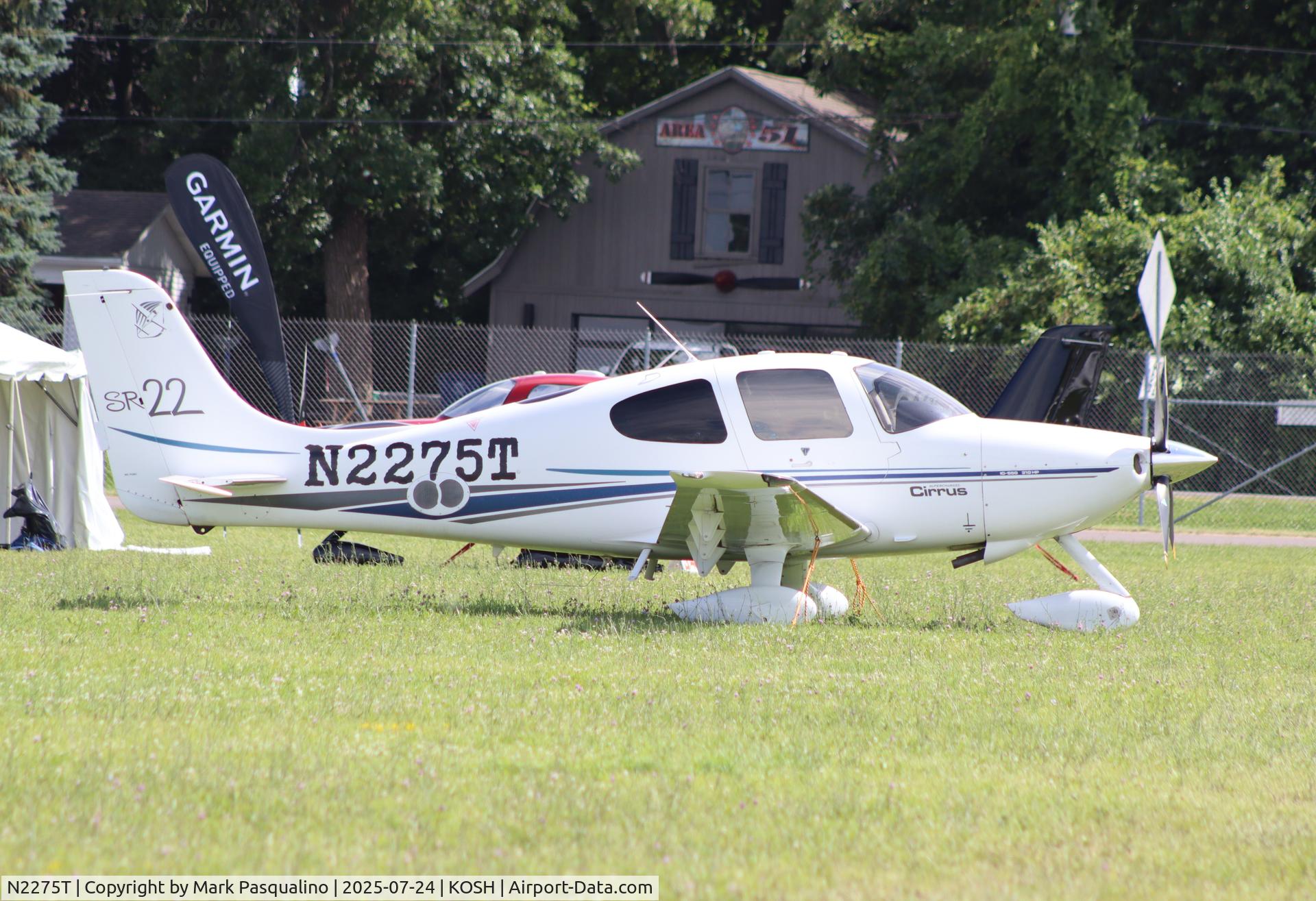 N2275T, 2002 Cirrus SR22 C/N 0372, Cirrus SR22