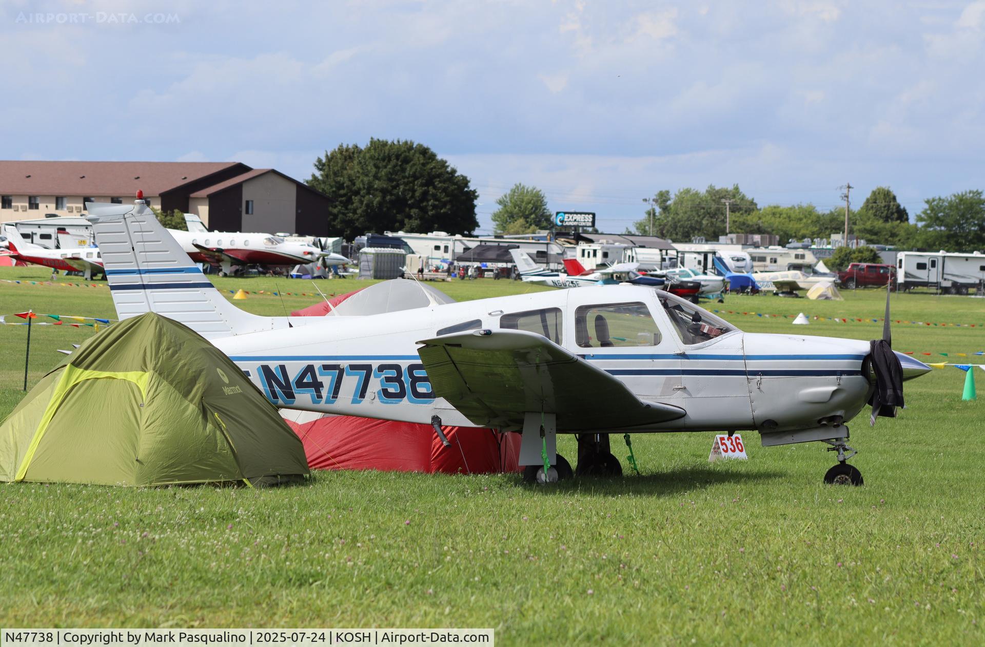 N47738, 1977 Piper PA-28R-201 Cherokee Arrow III C/N 28R-7837003, Piper PA-28R-201