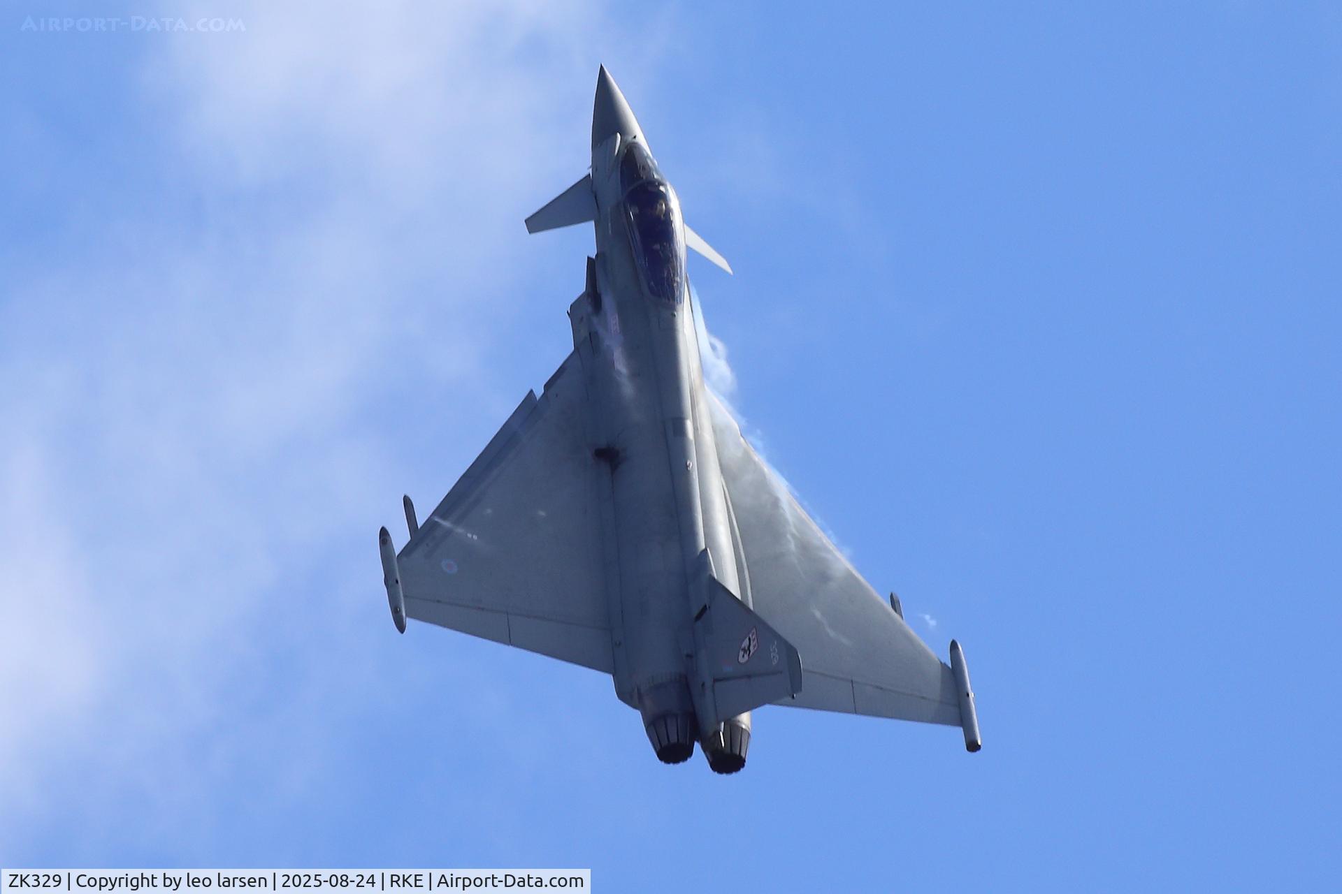 ZK329, 2012 Eurofighter EF-2000 Typhoon FGR4 C/N BS090/342, Roskilde Air Show 24.8.2025-
