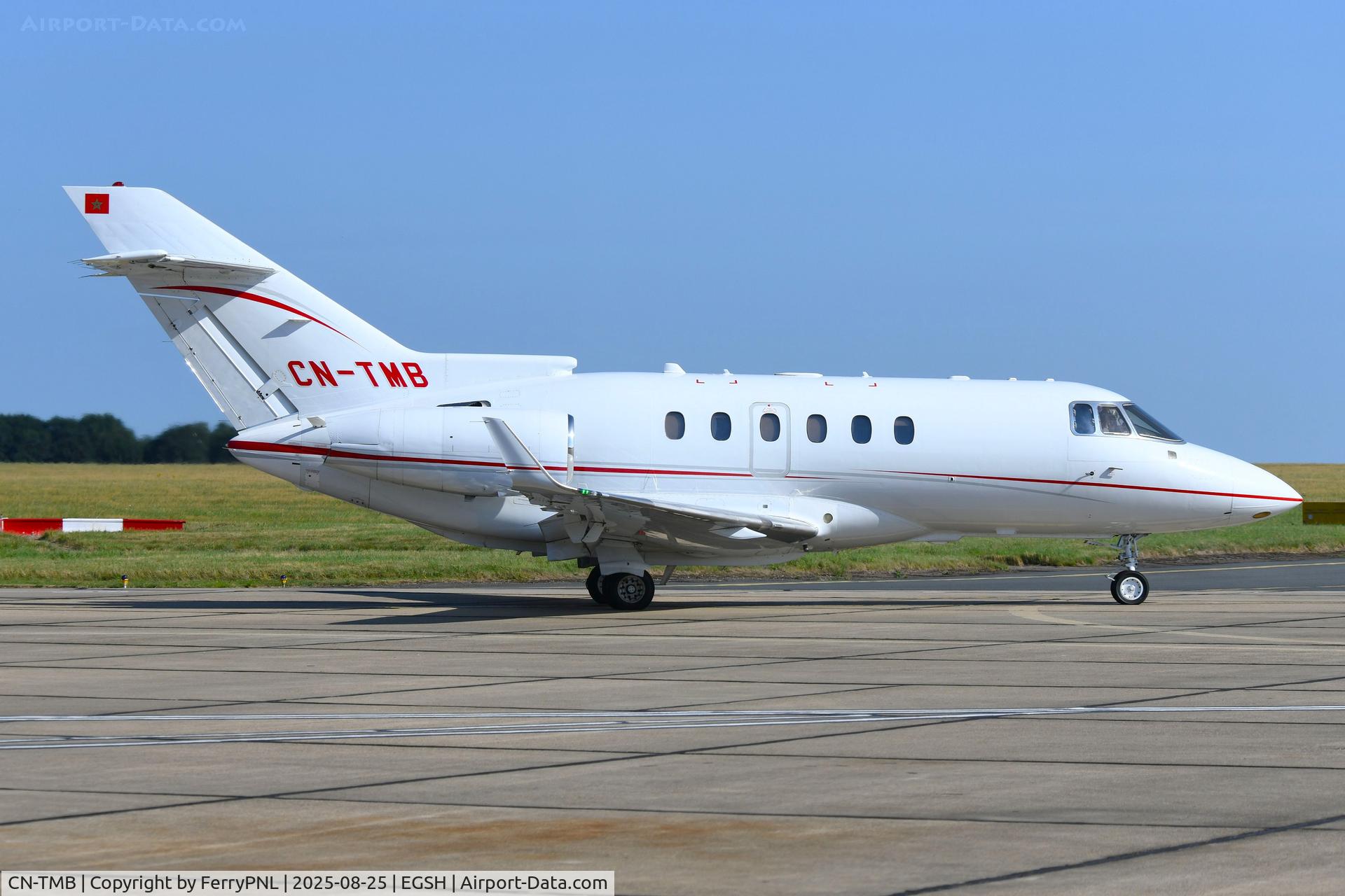 CN-TMB, Hawker 800XP C/N 258656, Air Ocean Maroc HS800XP on an ambulance mission in NWI