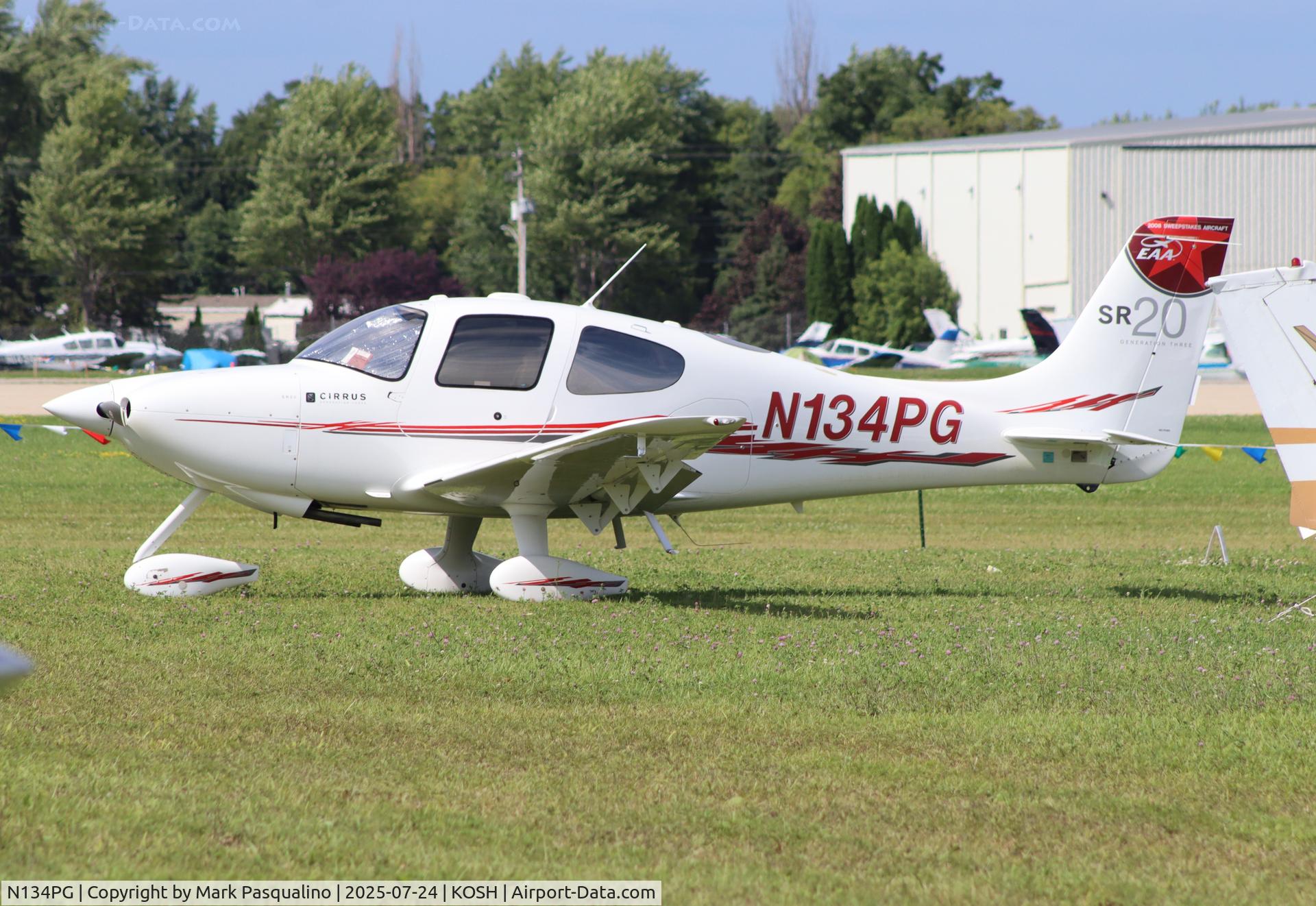 N134PG, 2008 Cirrus SR20 C/N 1935, Cirrus SR20