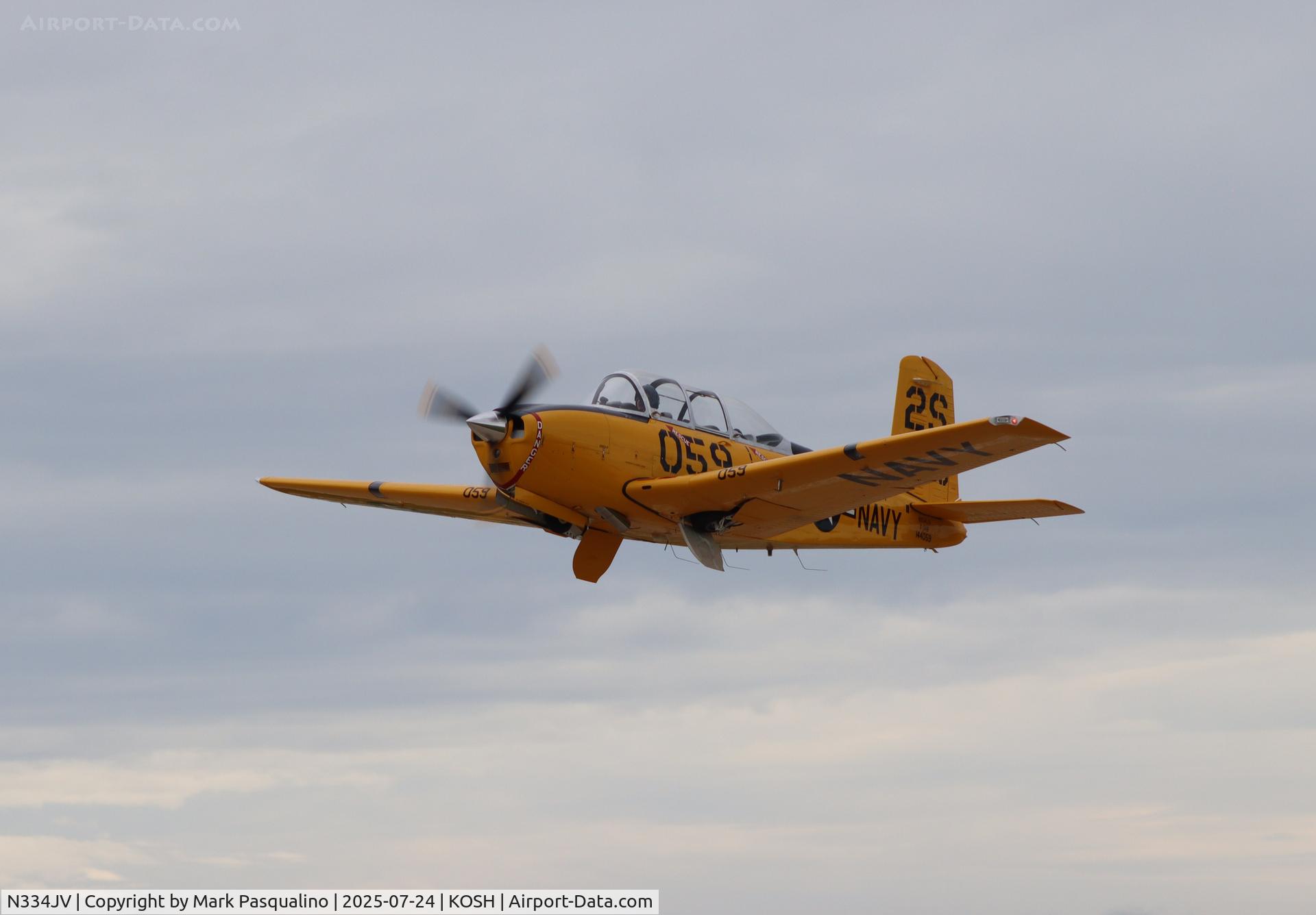 N334JV, 1957 Beech T-34B C/N BG-366, Beech T-34B