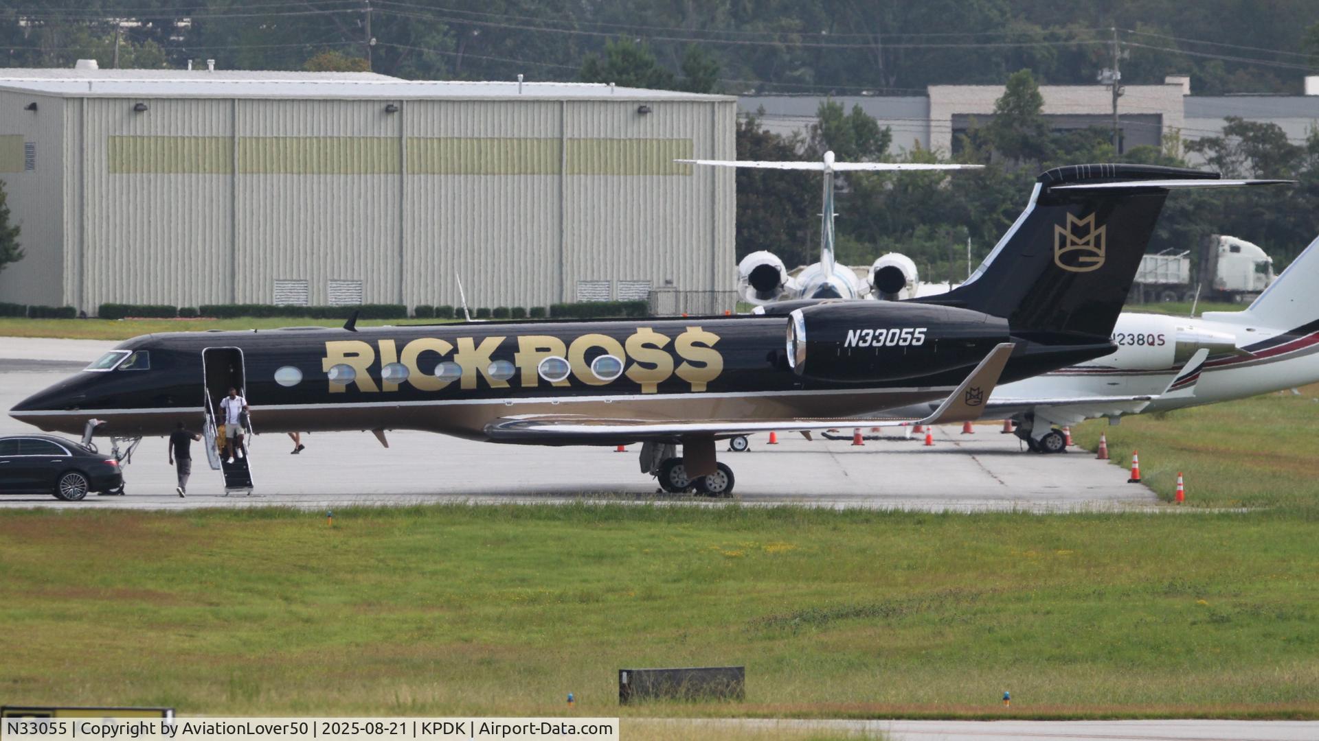 N33055, 2012 Gulfstream G550 C/N 5407, Rick Ross' G550