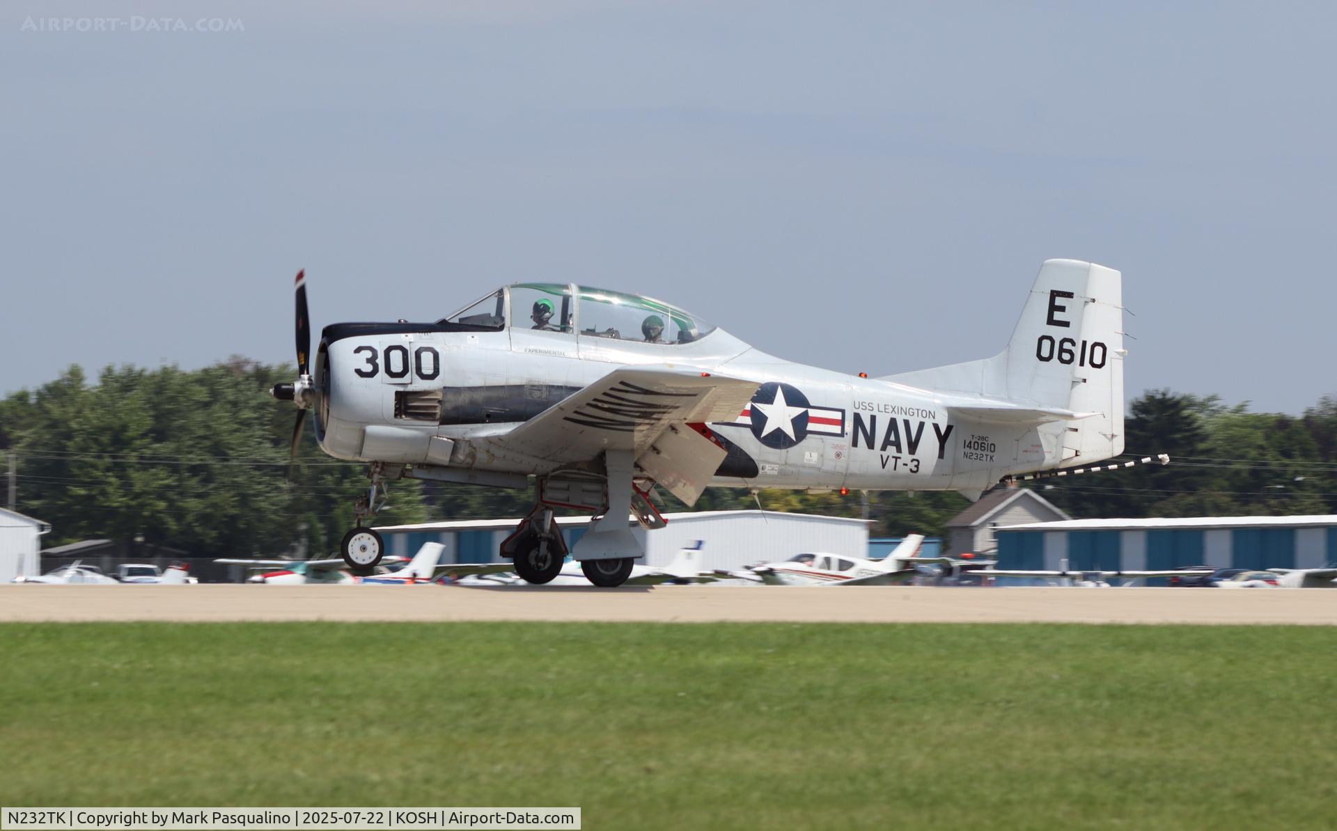 N232TK, 1957 North American T-28C Trojan C/N 226-187, North American T-28C