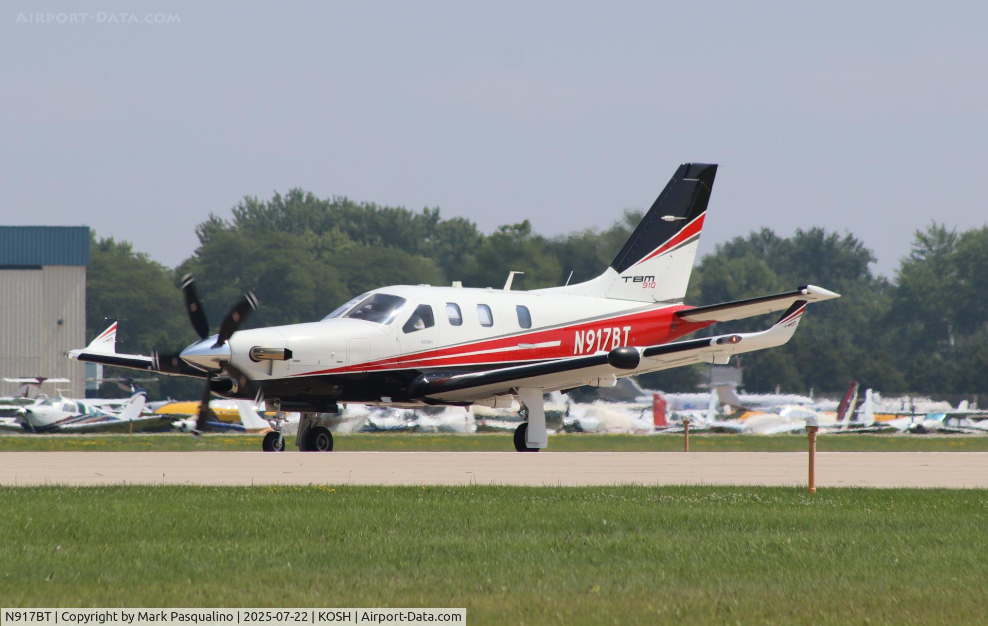 N917BT, 2017 Socata TBM-700 C/N 1209, Socata TBM-910
