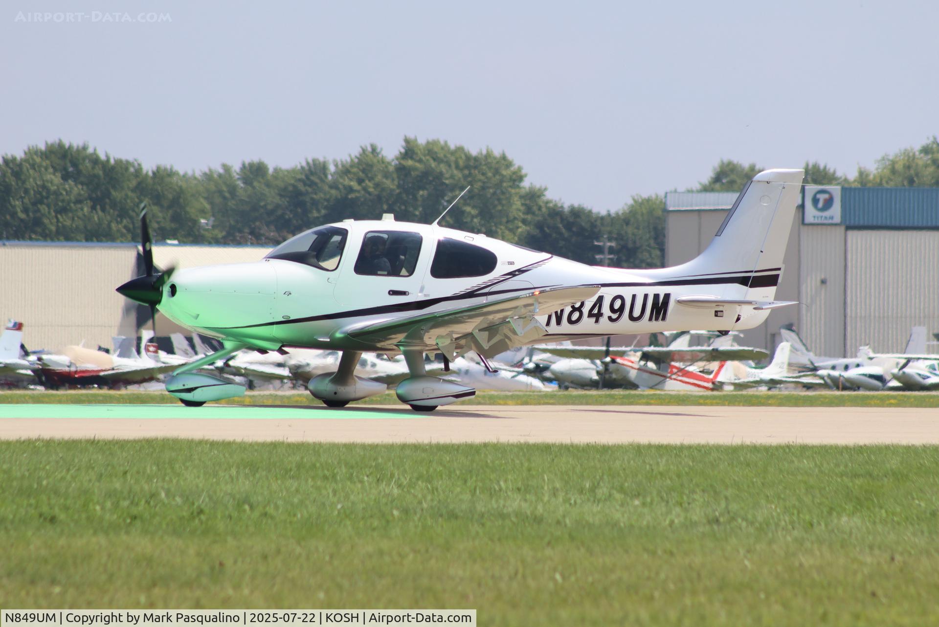 N849UM, 2025 Cirrus SR22T C/N 10731, Cirrus SR22T