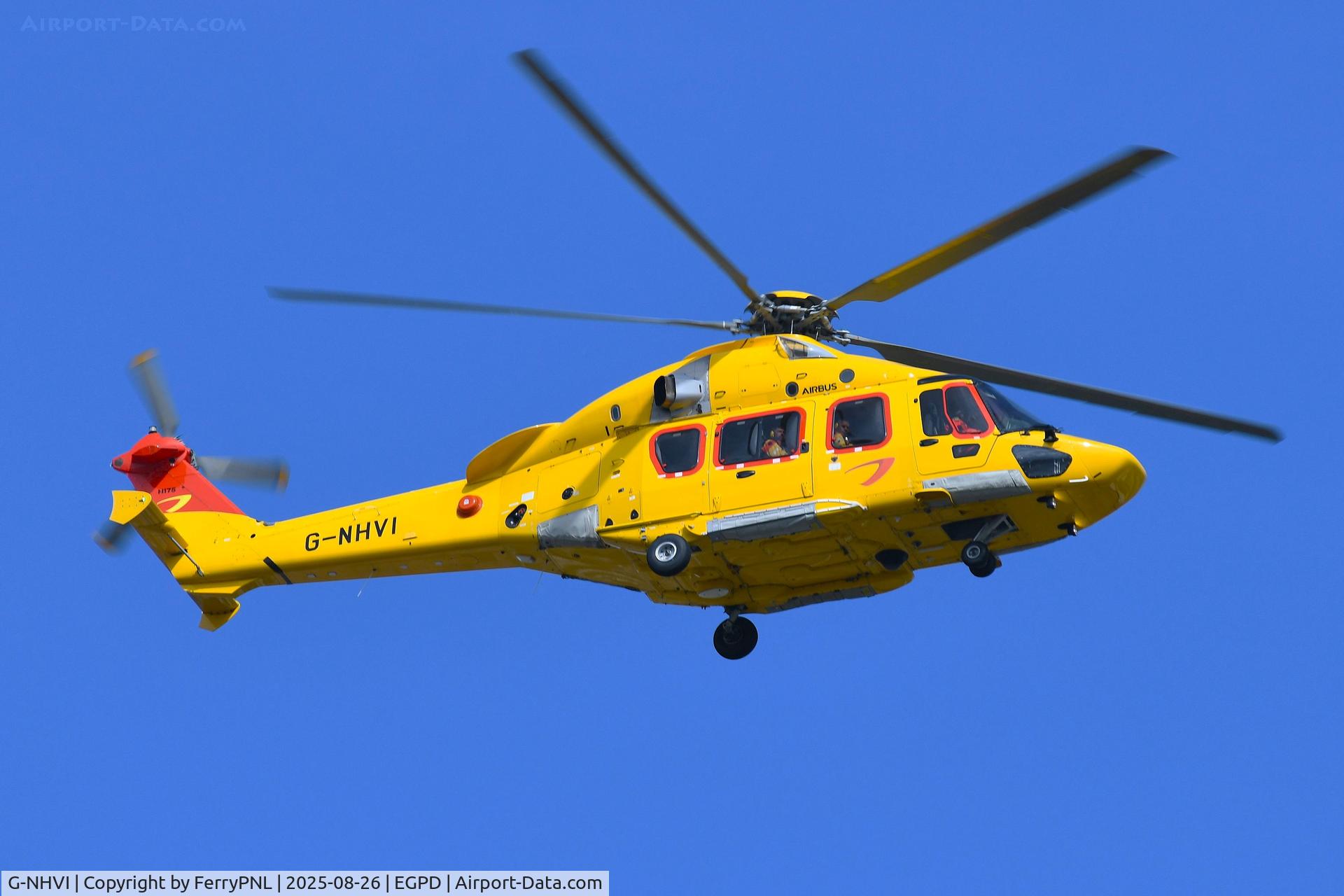 G-NHVI, 2015 Airbus Helicopters EC-175B C/N 5010, NHV EC-175B departing for the north Sea