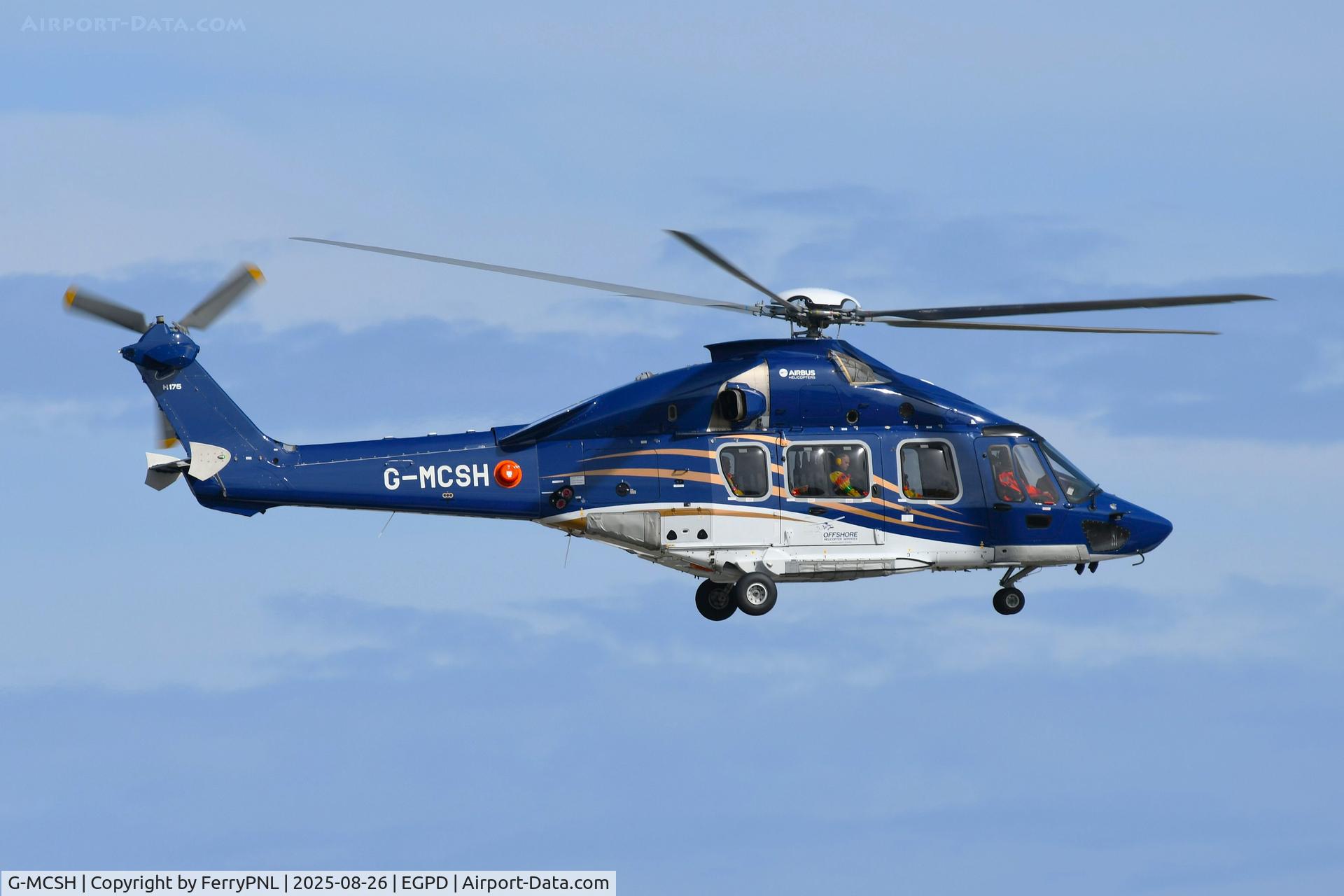 G-MCSH, 2018 Airbus Helicopters EC-175B C/N 5034, Offshore Helicopter EC-175