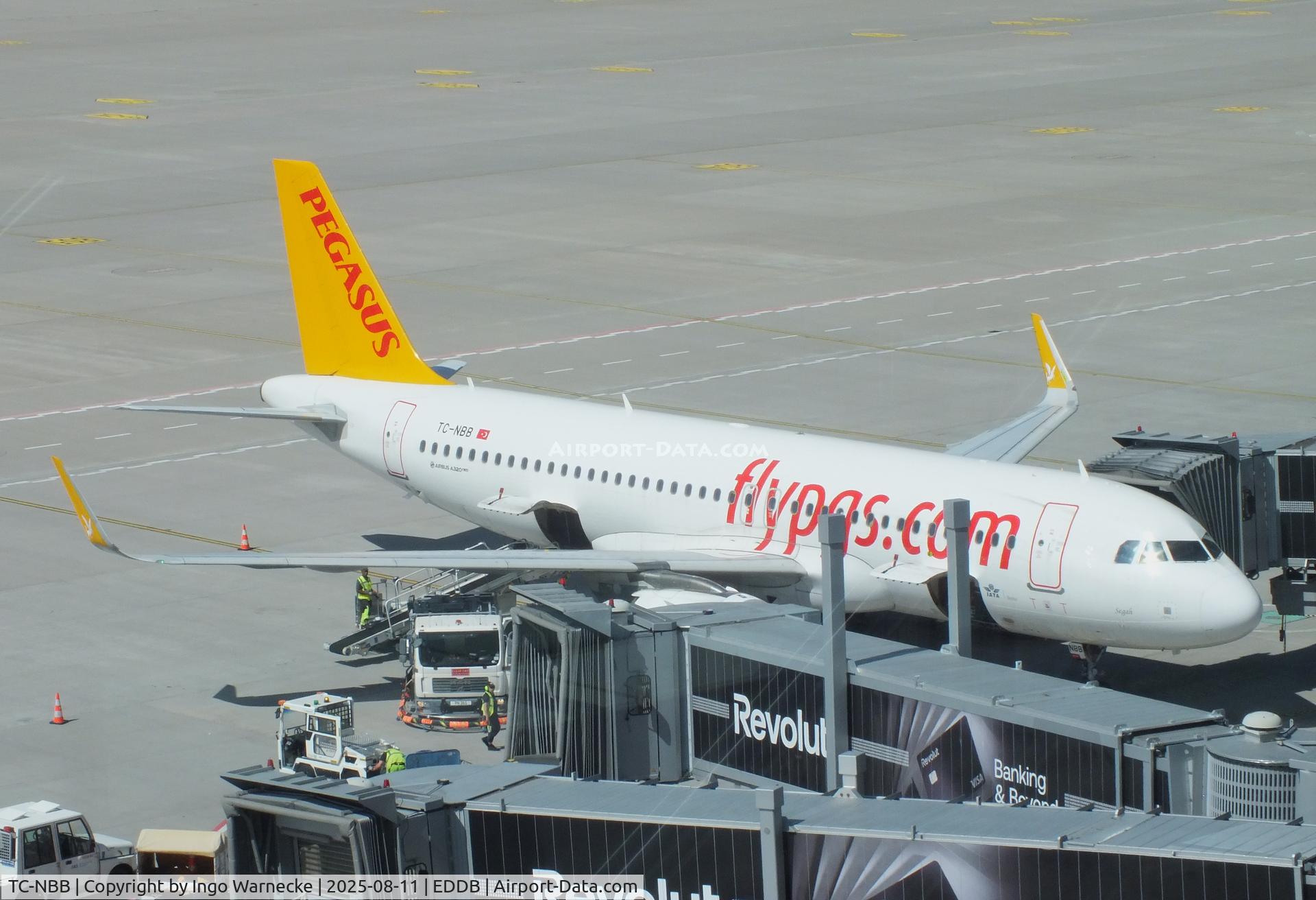 TC-NBB, 2016 Airbus A320-251NEO C/N 7147, Airbus A320-251NEO of Pegasus Airlines at Berlin-Brandenburg airport